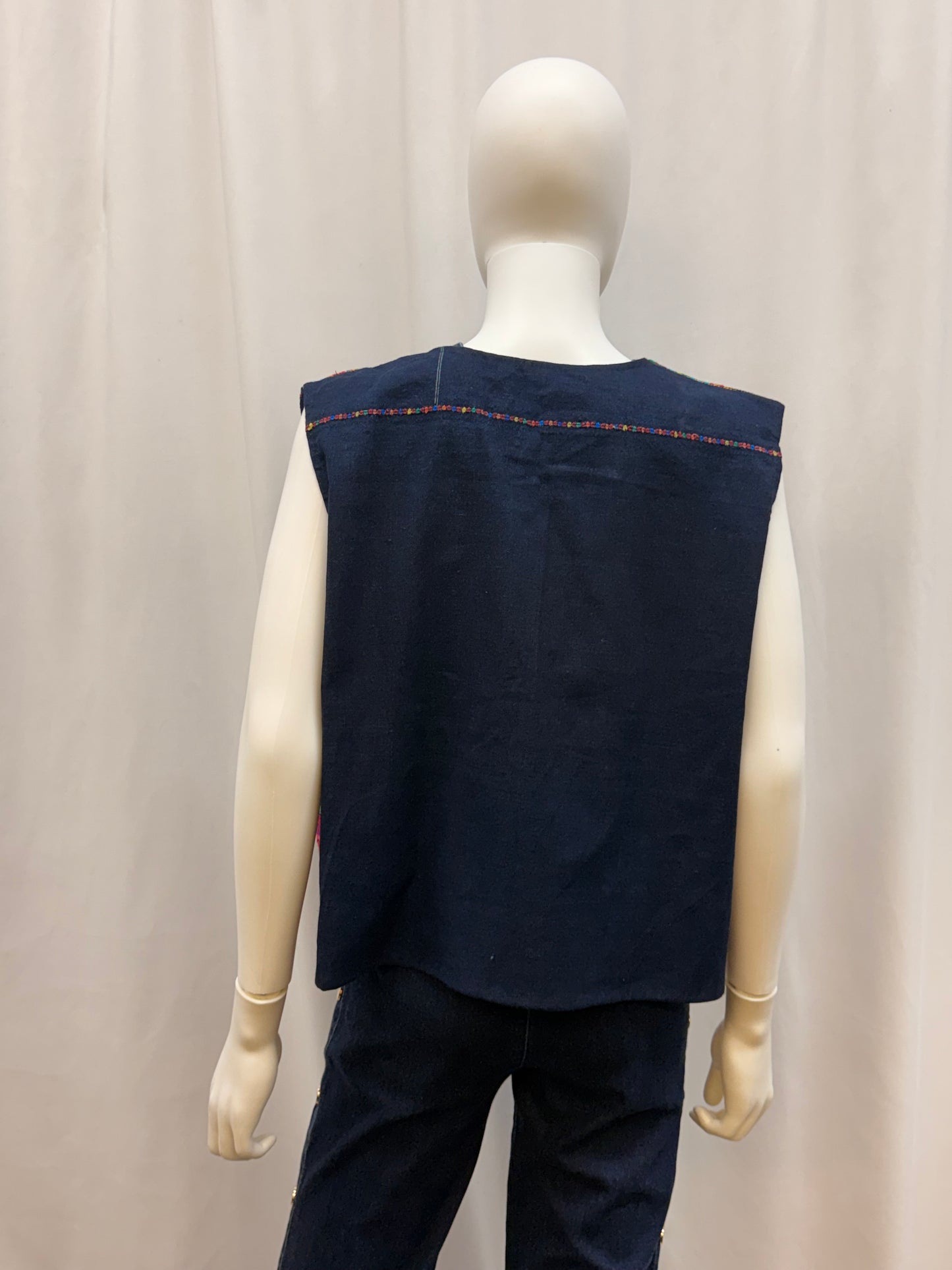 Women's Guatemalan Hand Woven Huipil Vest