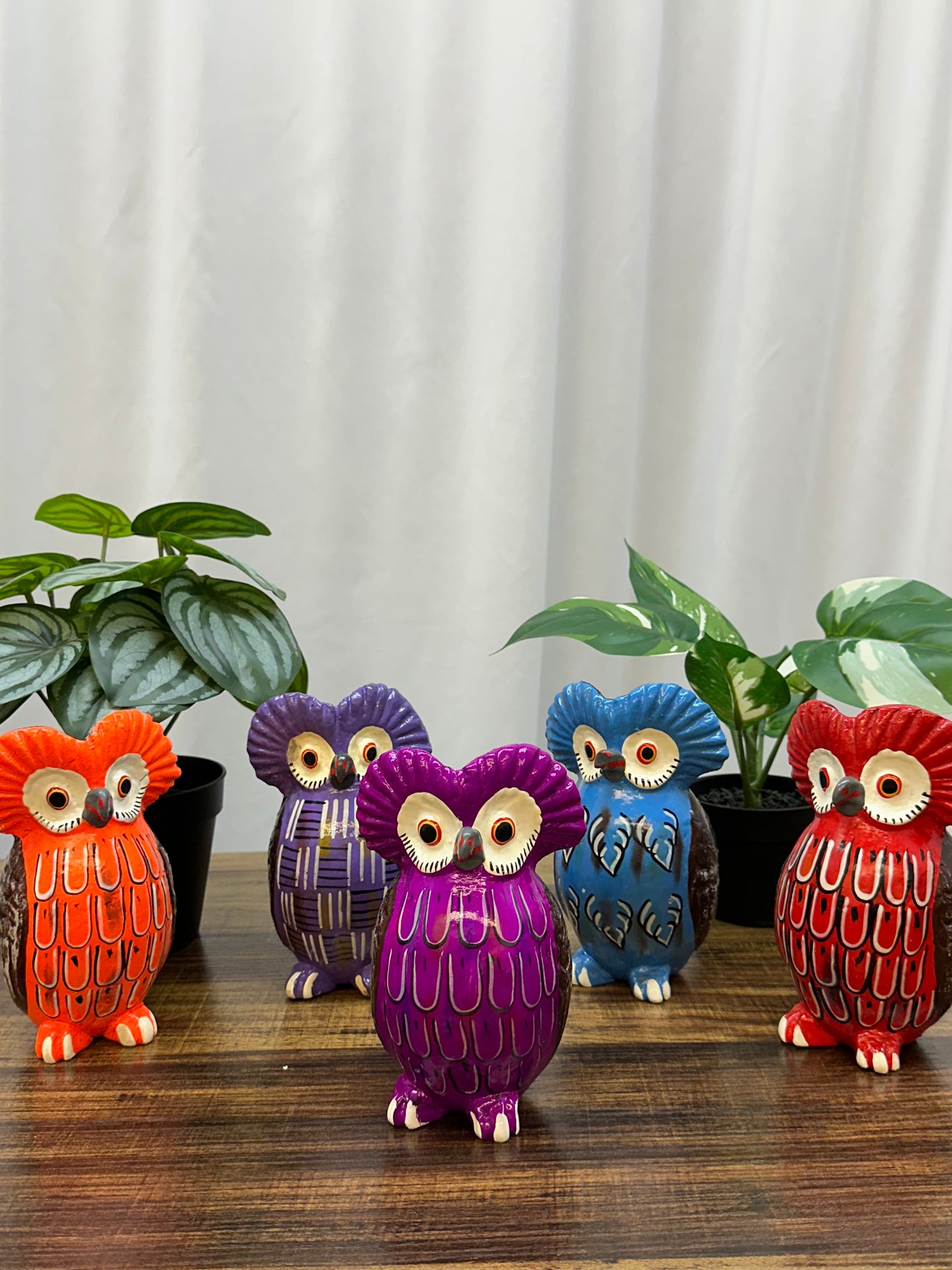 Guatemalan Hand-painted Traditional Owl