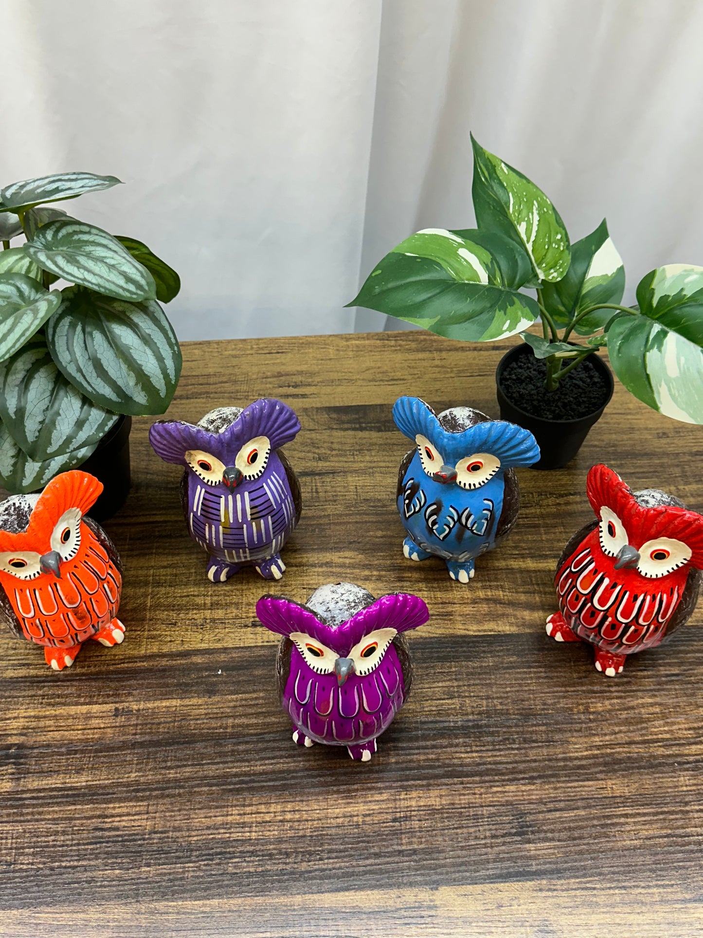 Guatemalan Hand-painted Traditional Owl