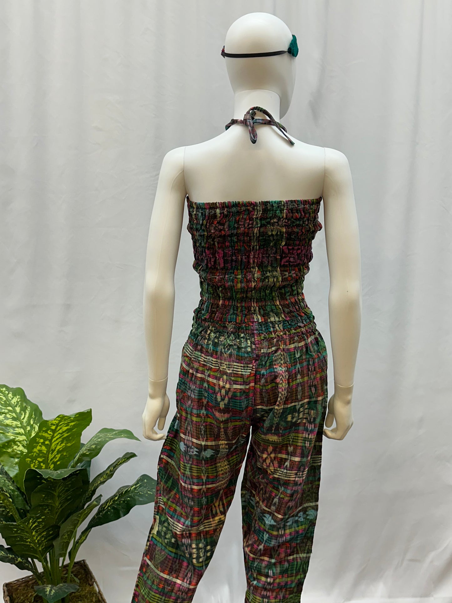 Guatemalan Handwoven Textile Jumpsuit
