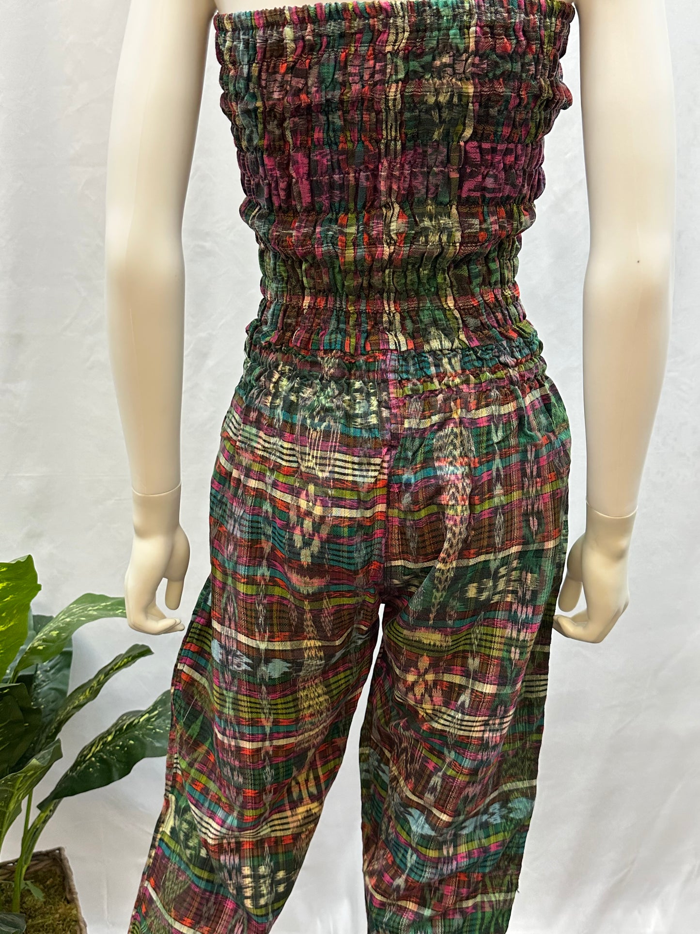 Guatemalan Handwoven Textile Jumpsuit
