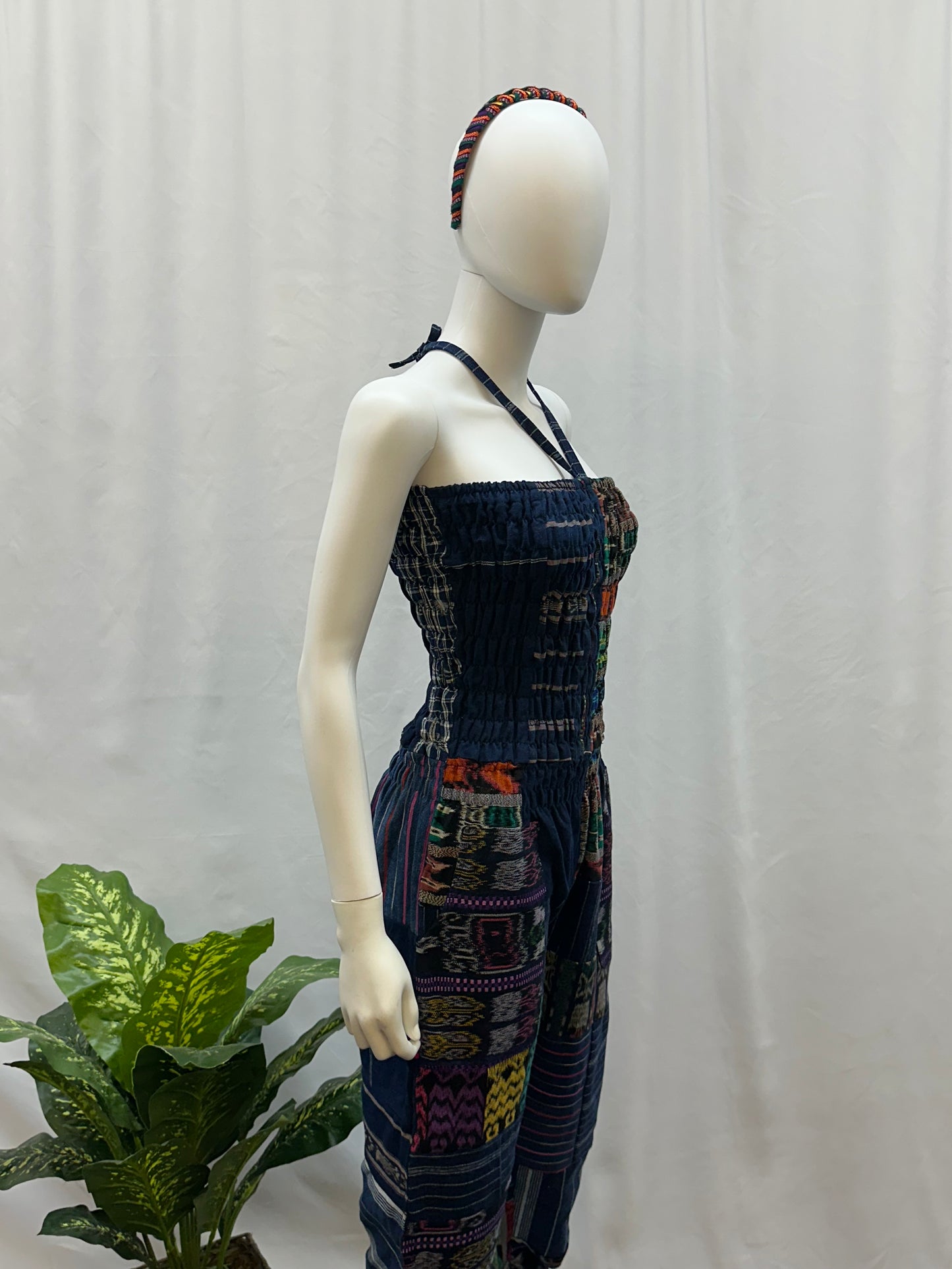 Guatemalan Handwoven Textile Jumpsuit
