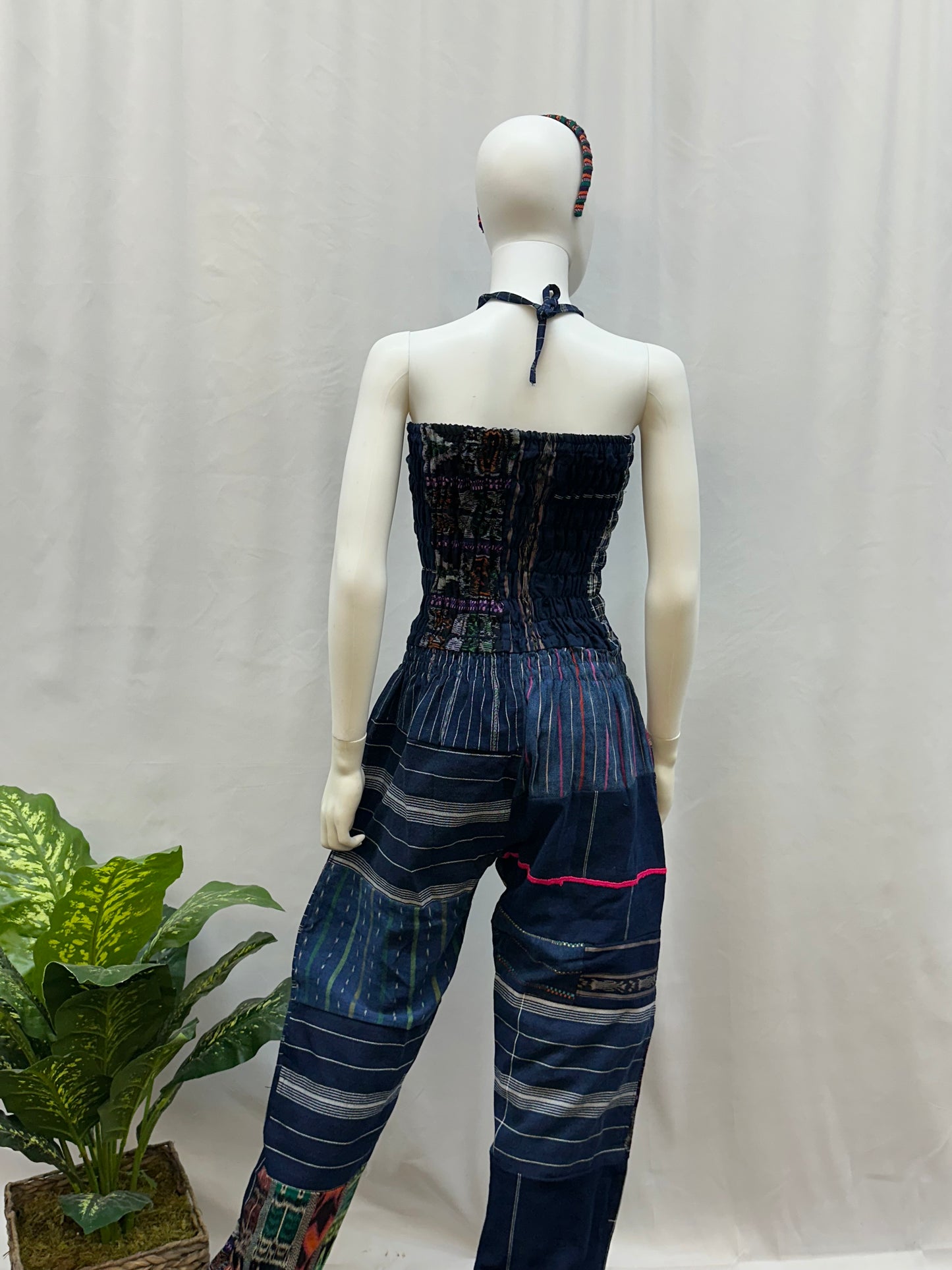 Guatemalan Handwoven Textile Jumpsuit