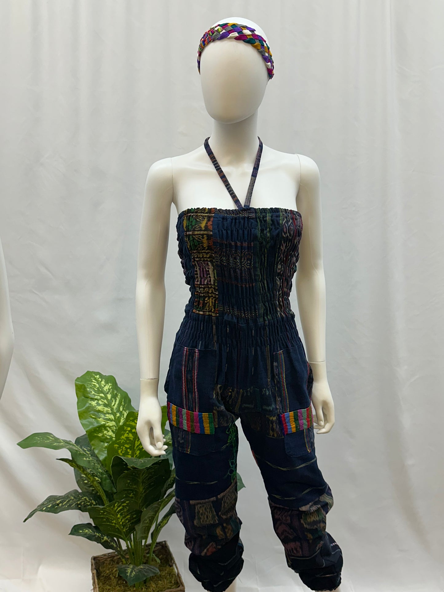 Guatemalan Handwoven Textile Jumpsuit