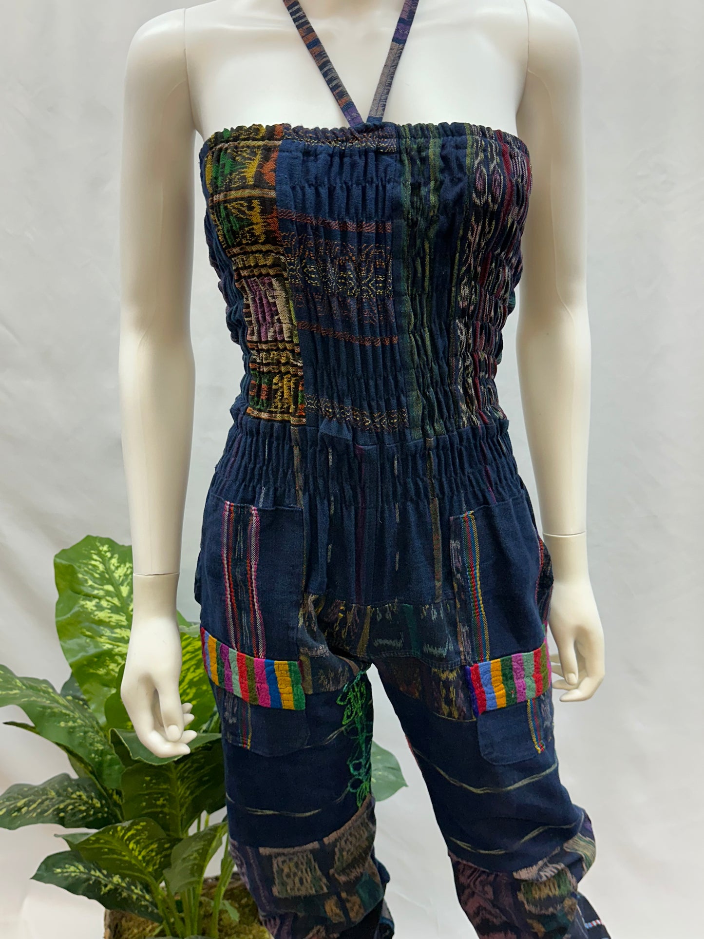 Guatemalan Handwoven Textile Jumpsuit