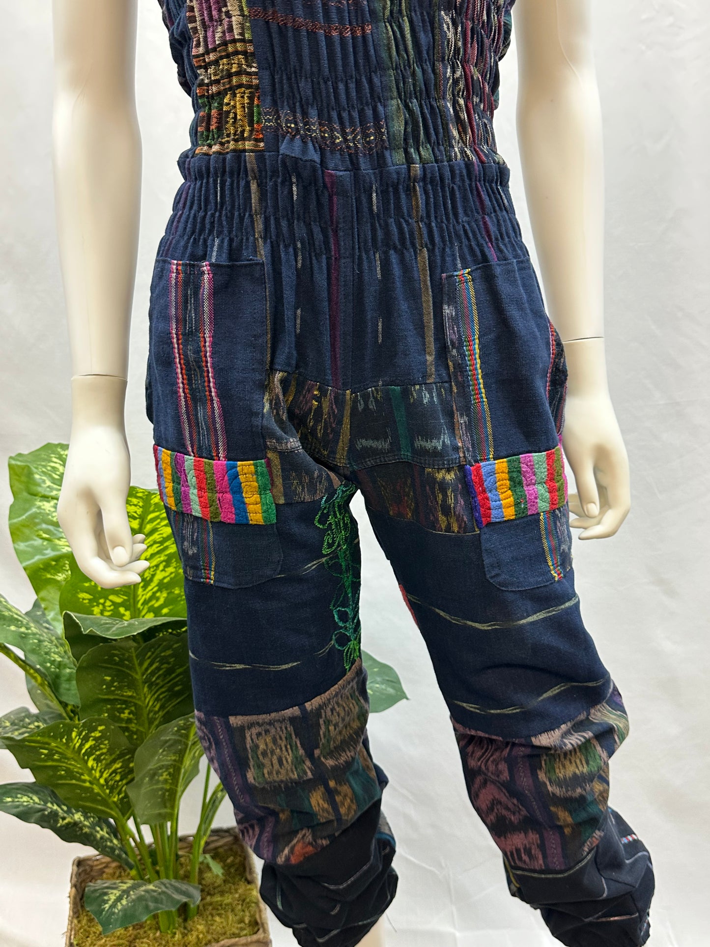 Guatemalan Handwoven Textile Jumpsuit