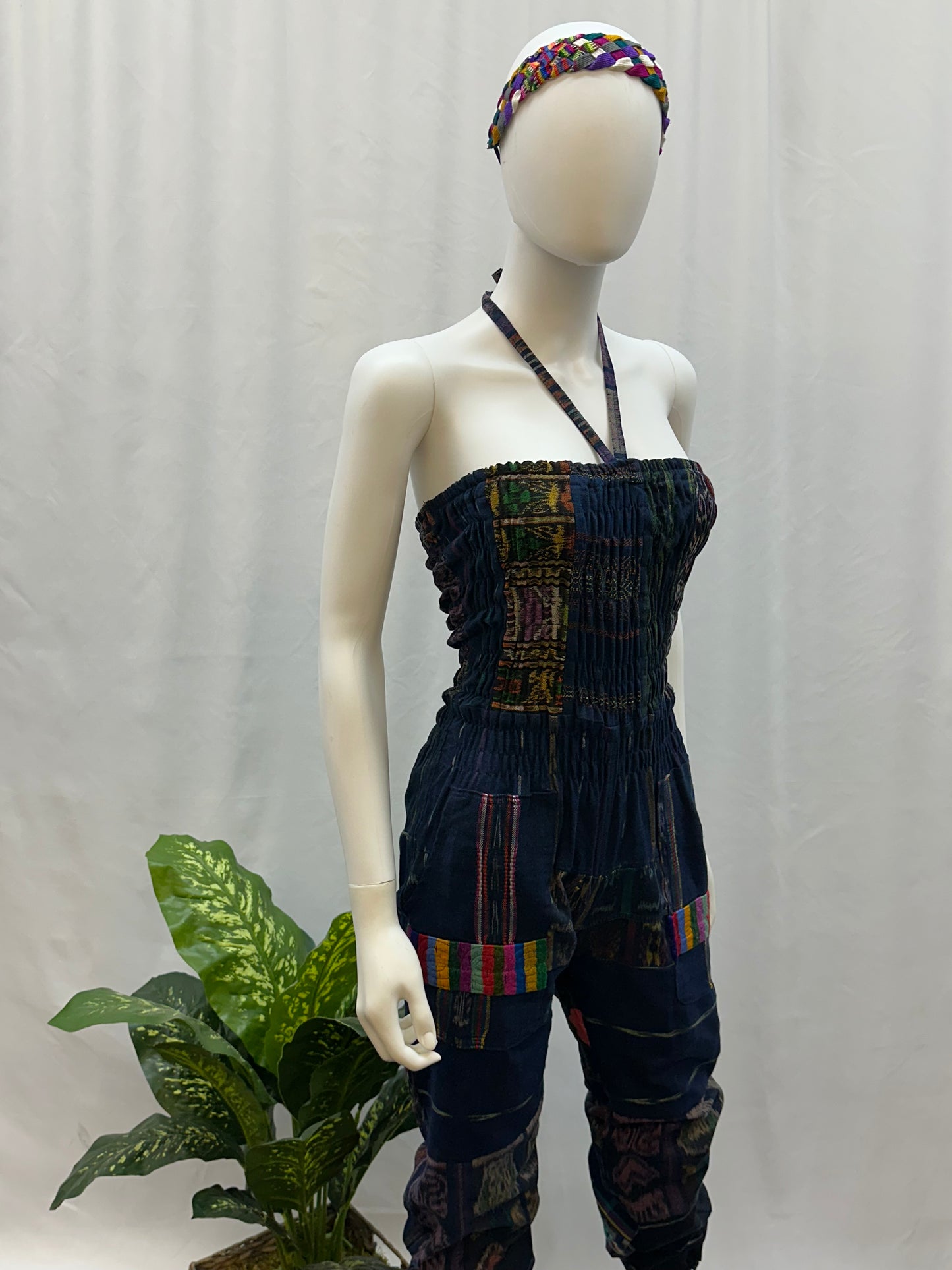 Guatemalan Handwoven Textile Jumpsuit