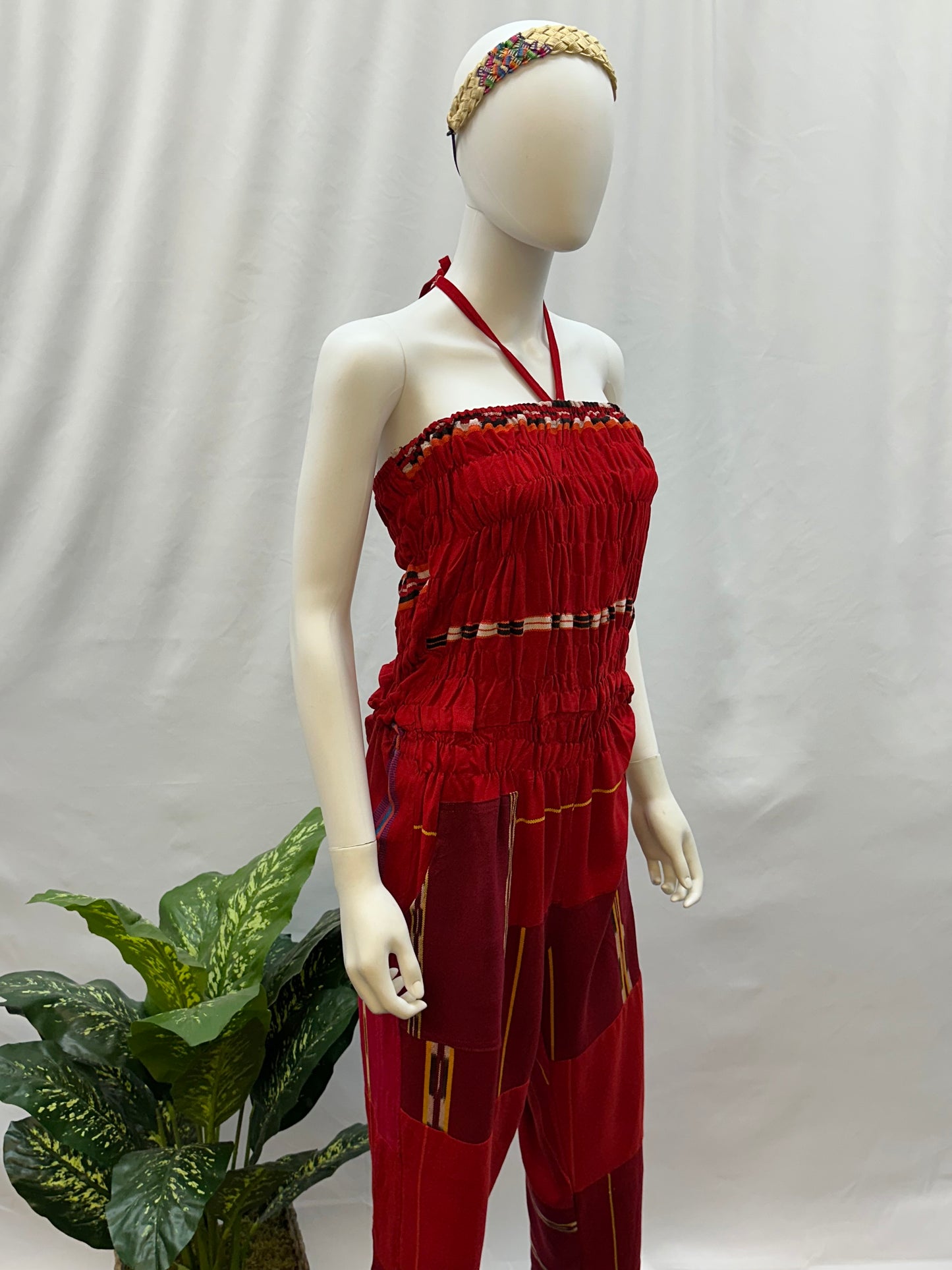 Guatemalan Handwoven Textile Jumpsuit