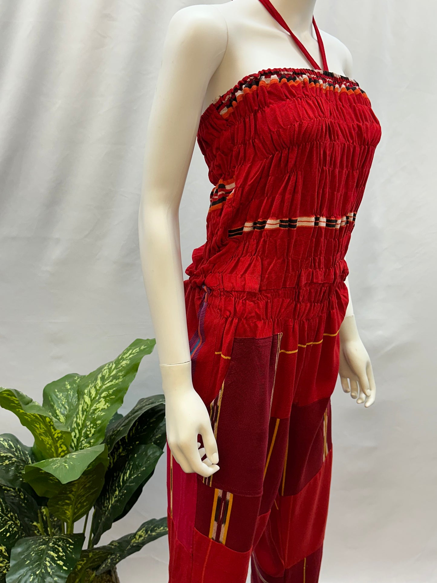 Guatemalan Handwoven Textile Jumpsuit