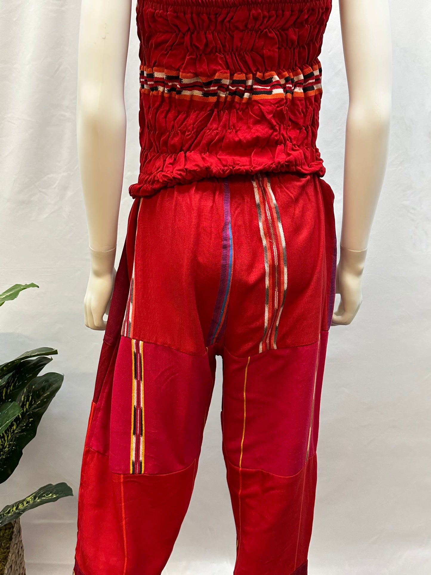 Guatemalan Handwoven Textile Jumpsuit