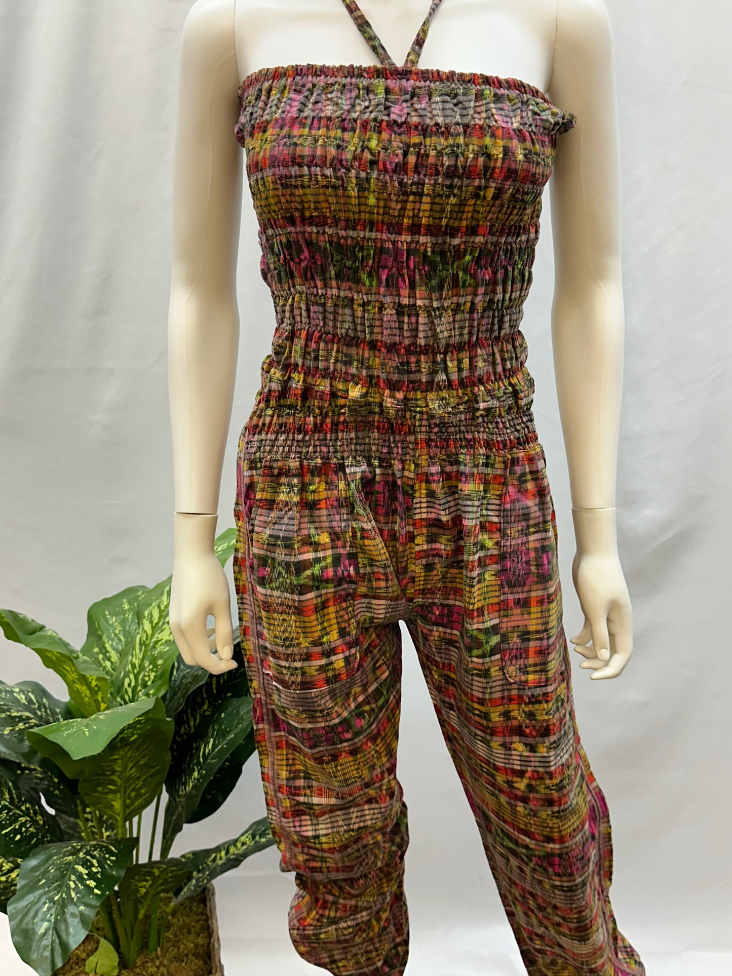 Guatemalan Handwoven Textile Jumpsuit