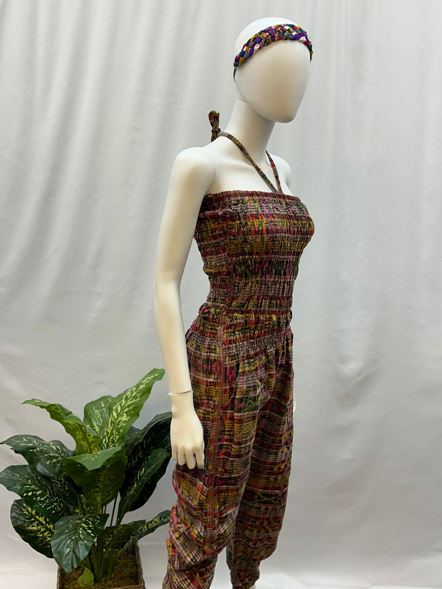 Guatemalan Handwoven Textile Jumpsuit