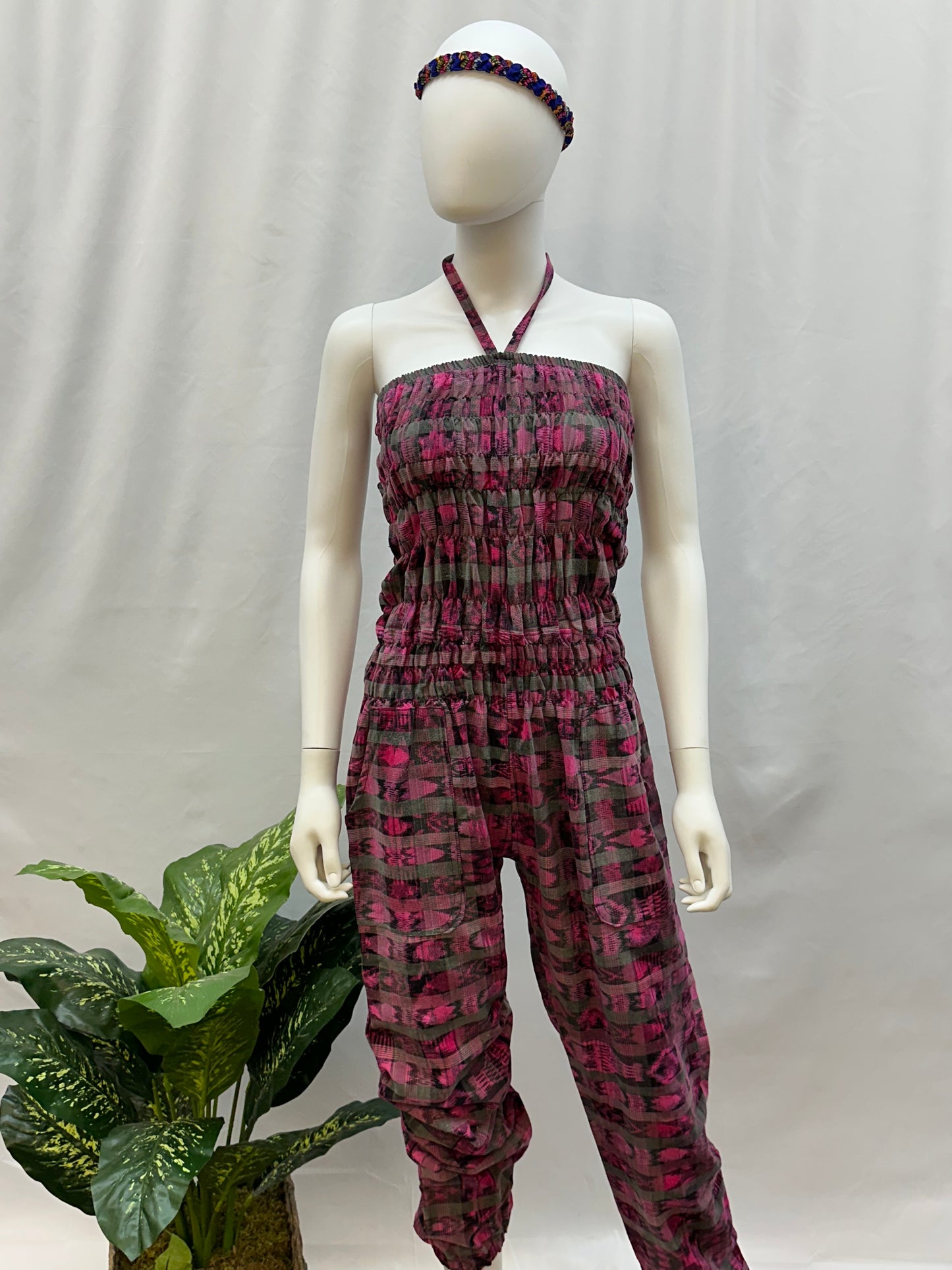 Guatemalan Handwoven Textile Jumpsuit
