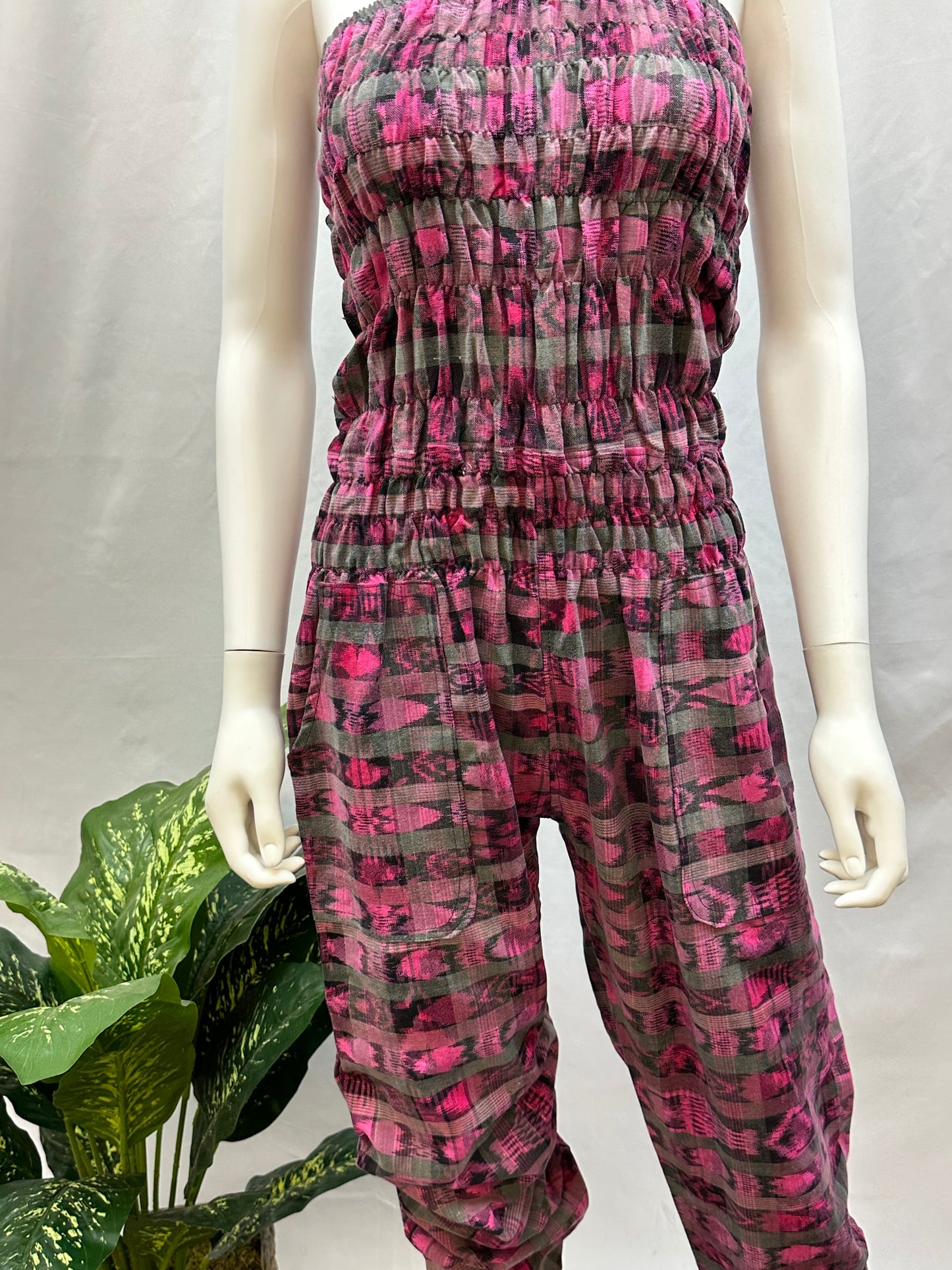 Guatemalan Handwoven Textile Jumpsuit