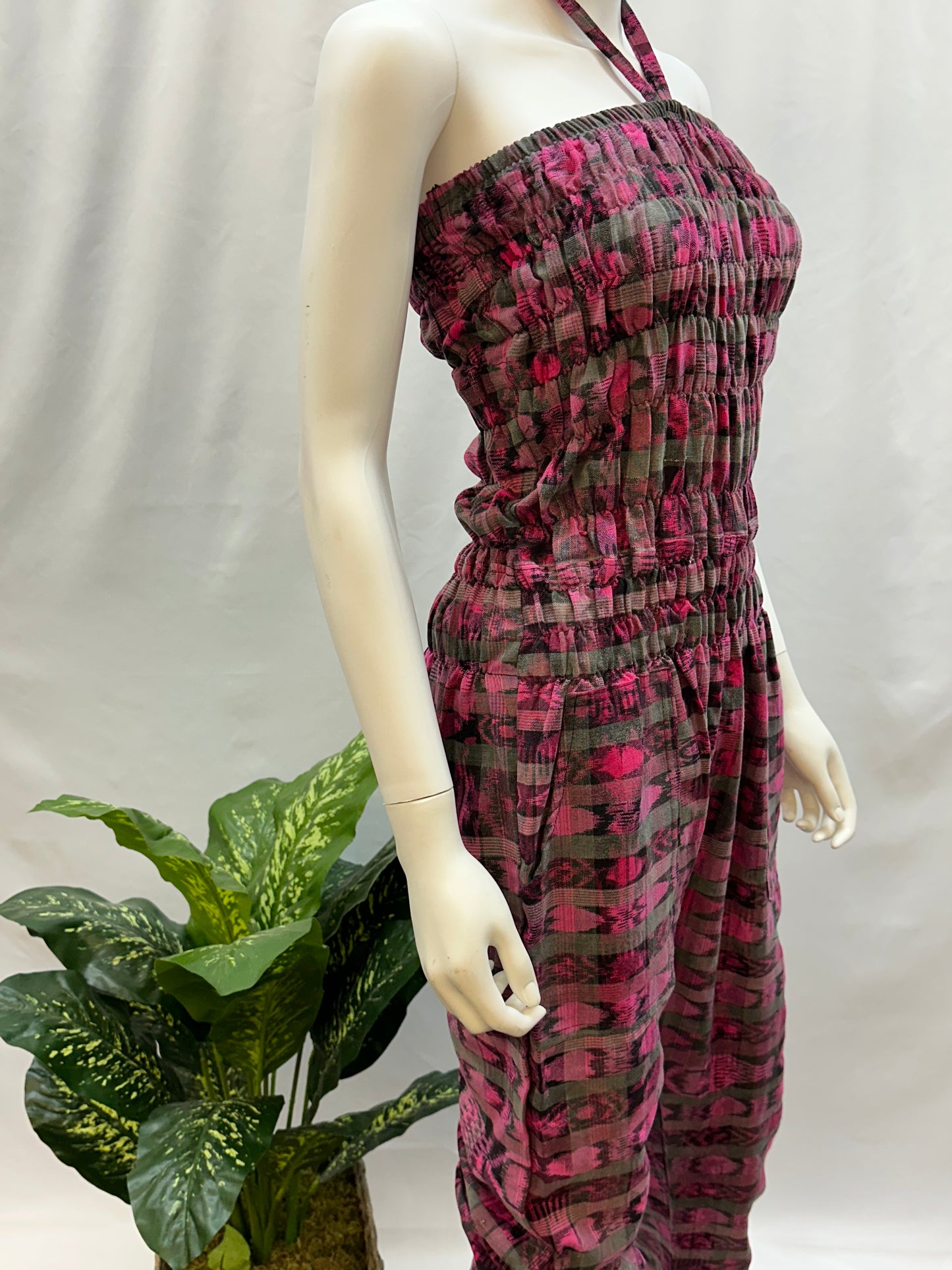 Guatemalan Handwoven Textile Jumpsuit