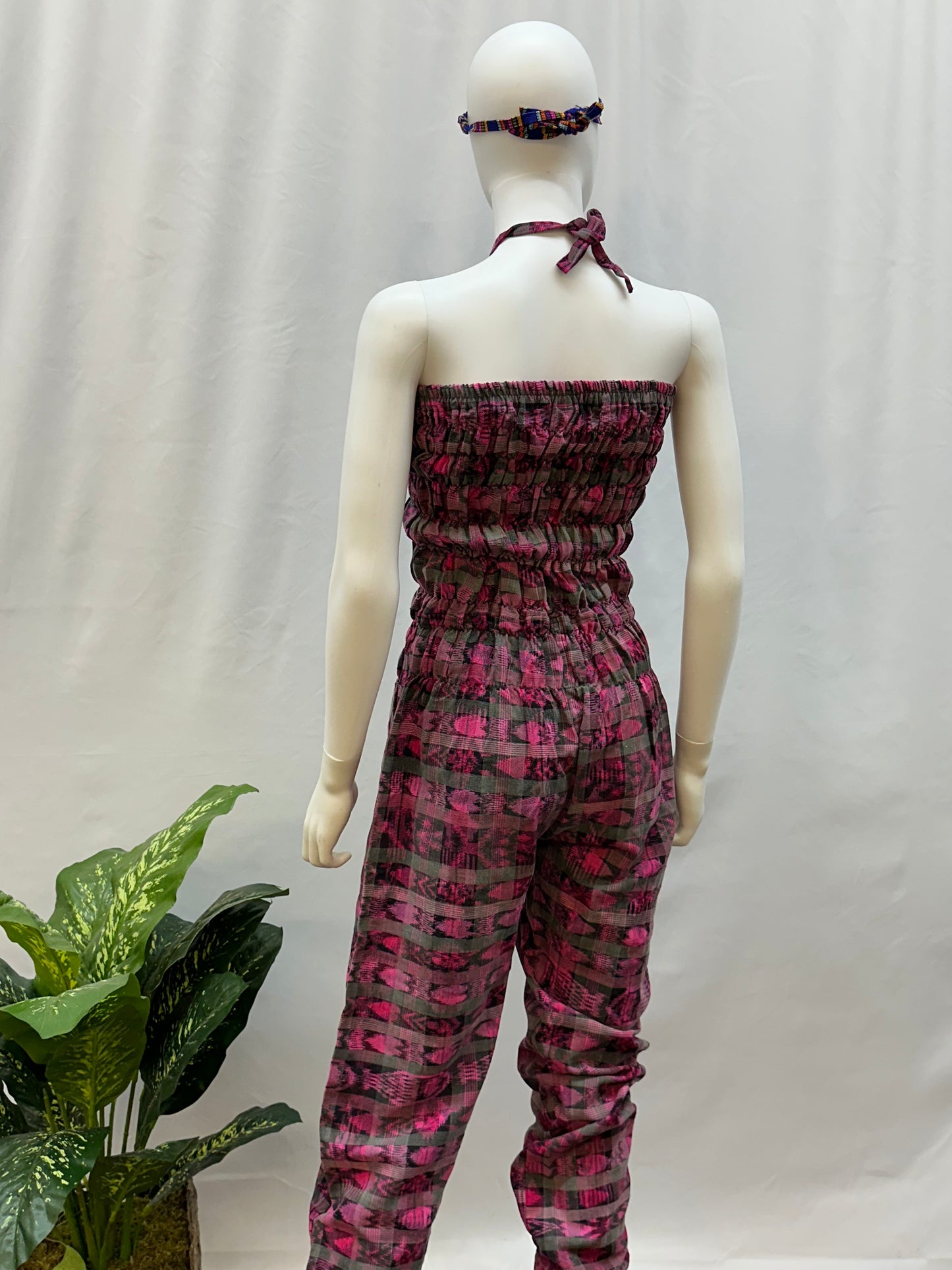 Guatemalan Handwoven Textile Jumpsuit