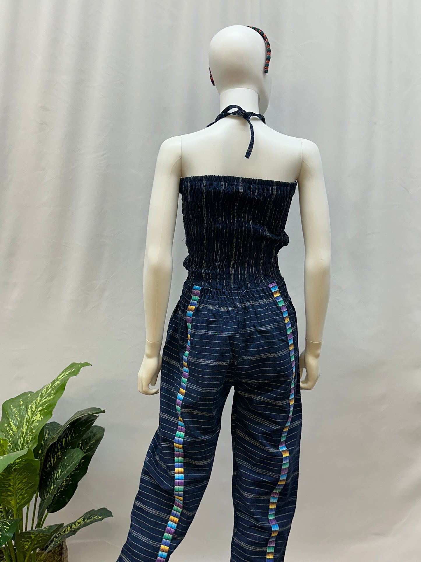 Guatemalan Handwoven Textile Jumpsuit