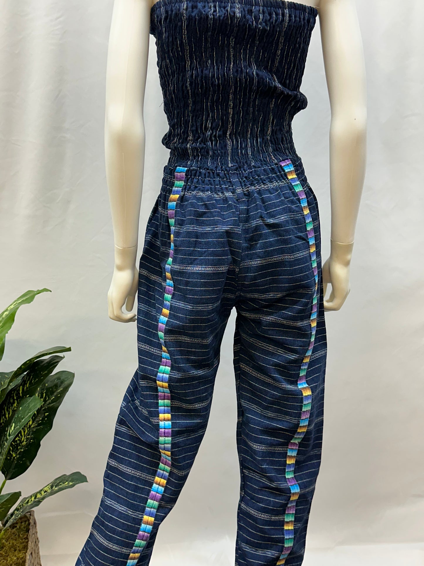 Guatemalan Handwoven Textile Jumpsuit