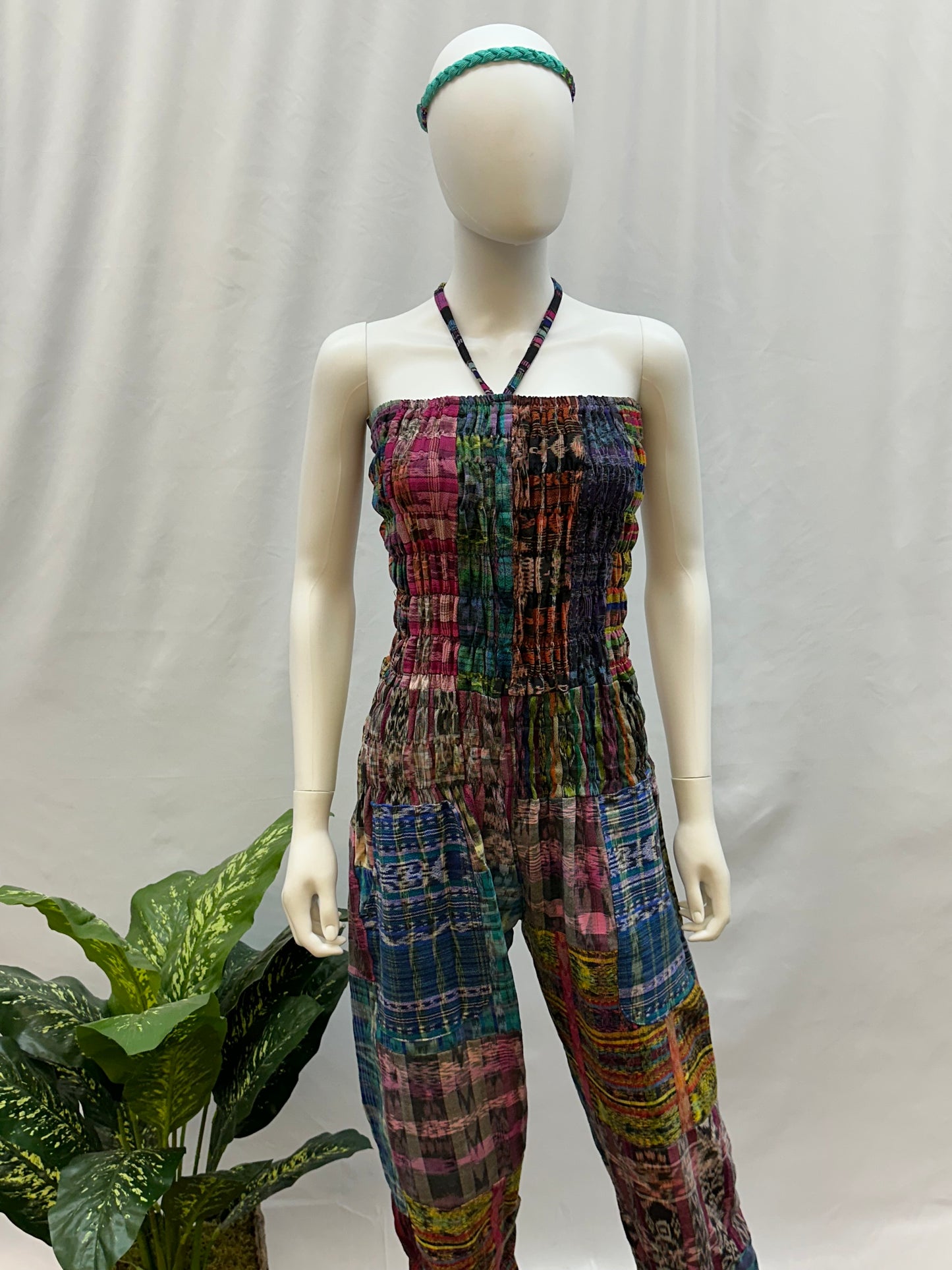 Guatemalan Handwoven Textile Jumpsuit