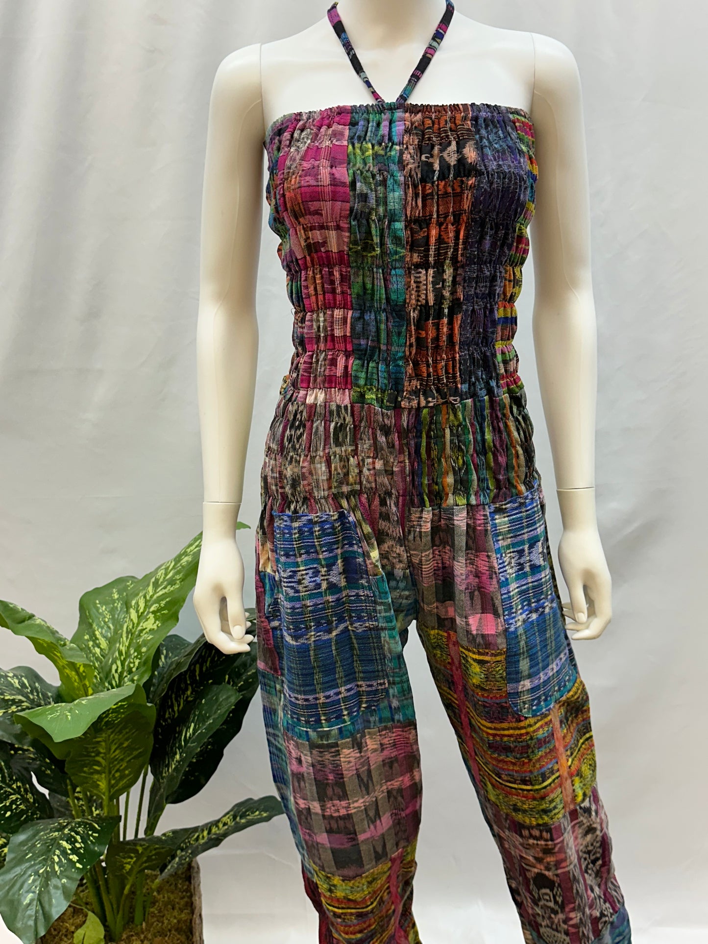 Guatemalan Handwoven Textile Jumpsuit