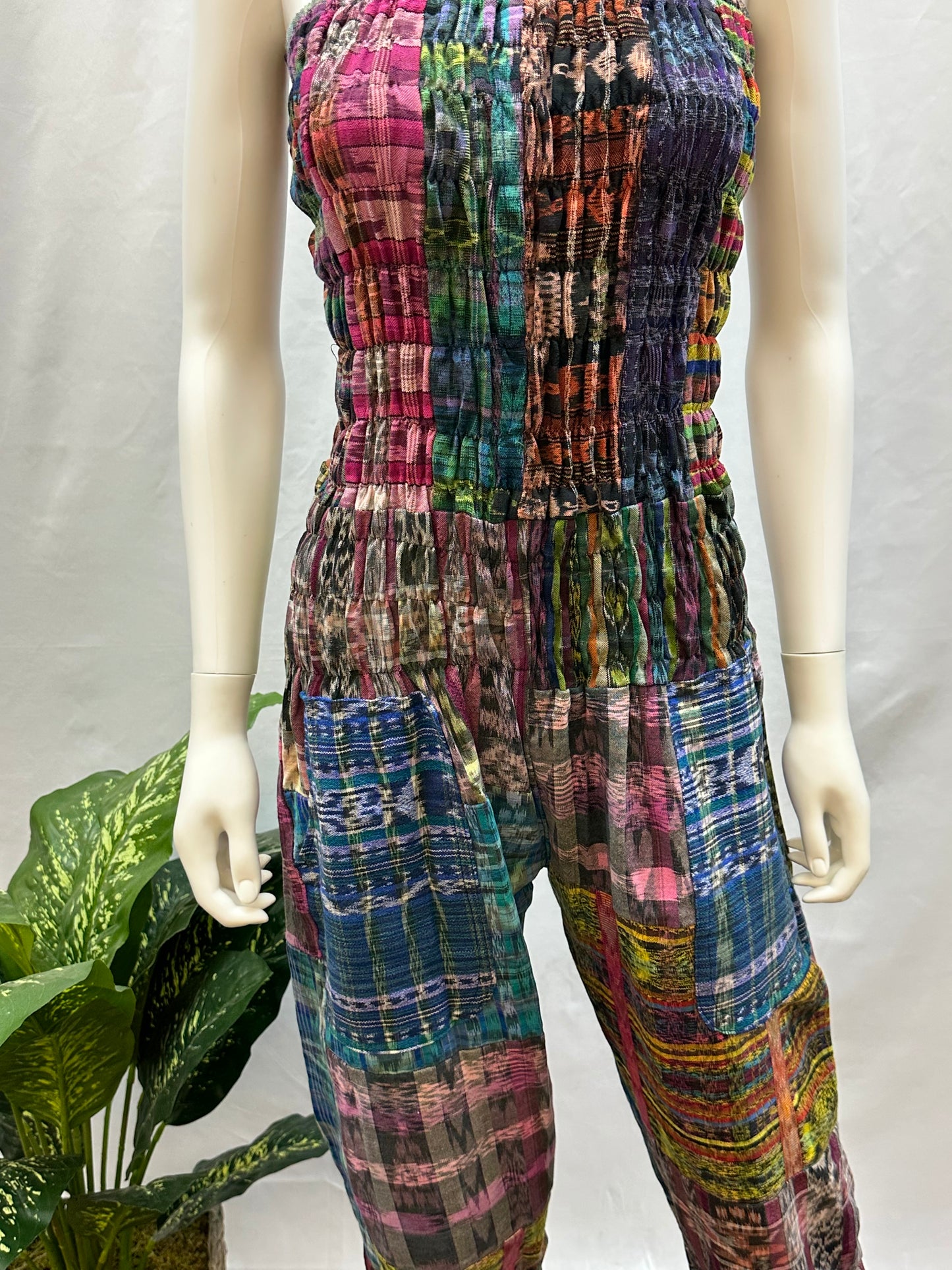 Guatemalan Handwoven Textile Jumpsuit