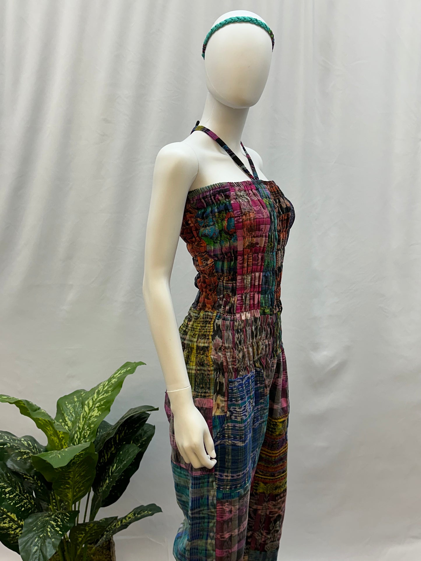 Guatemalan Handwoven Textile Jumpsuit
