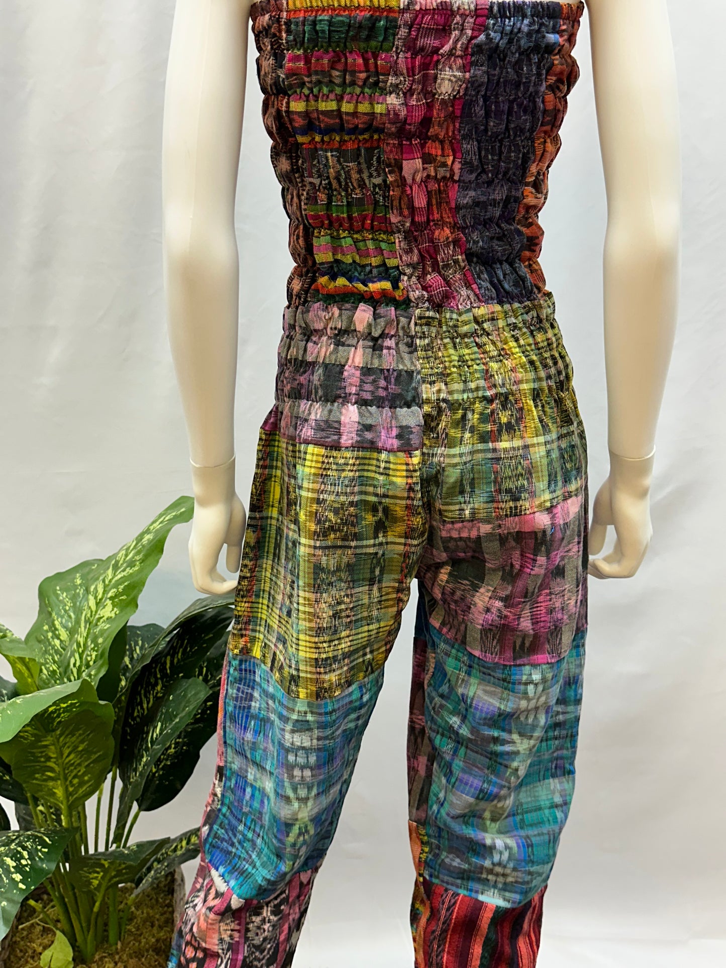 Guatemalan Handwoven Textile Jumpsuit