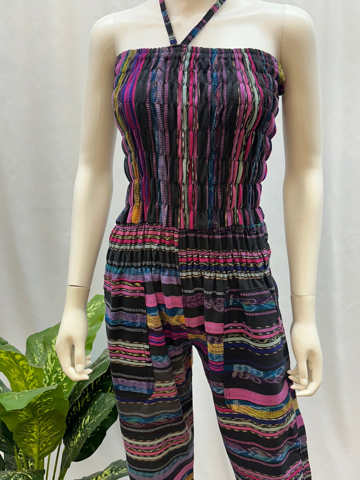 Guatemalan Handwoven Textile Jumpsuit