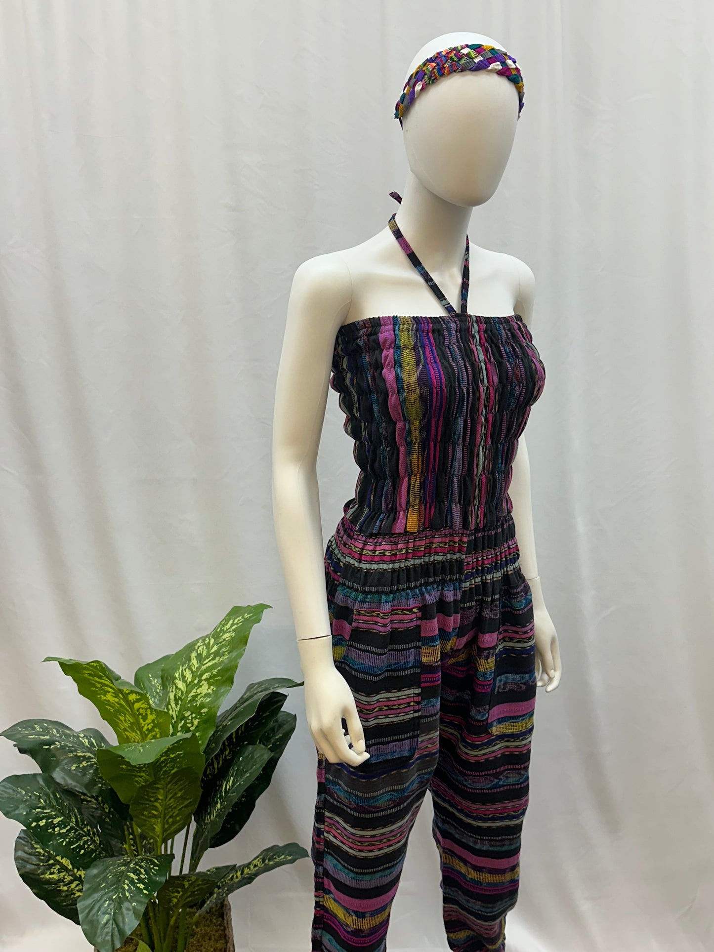 Guatemalan Handwoven Textile Jumpsuit