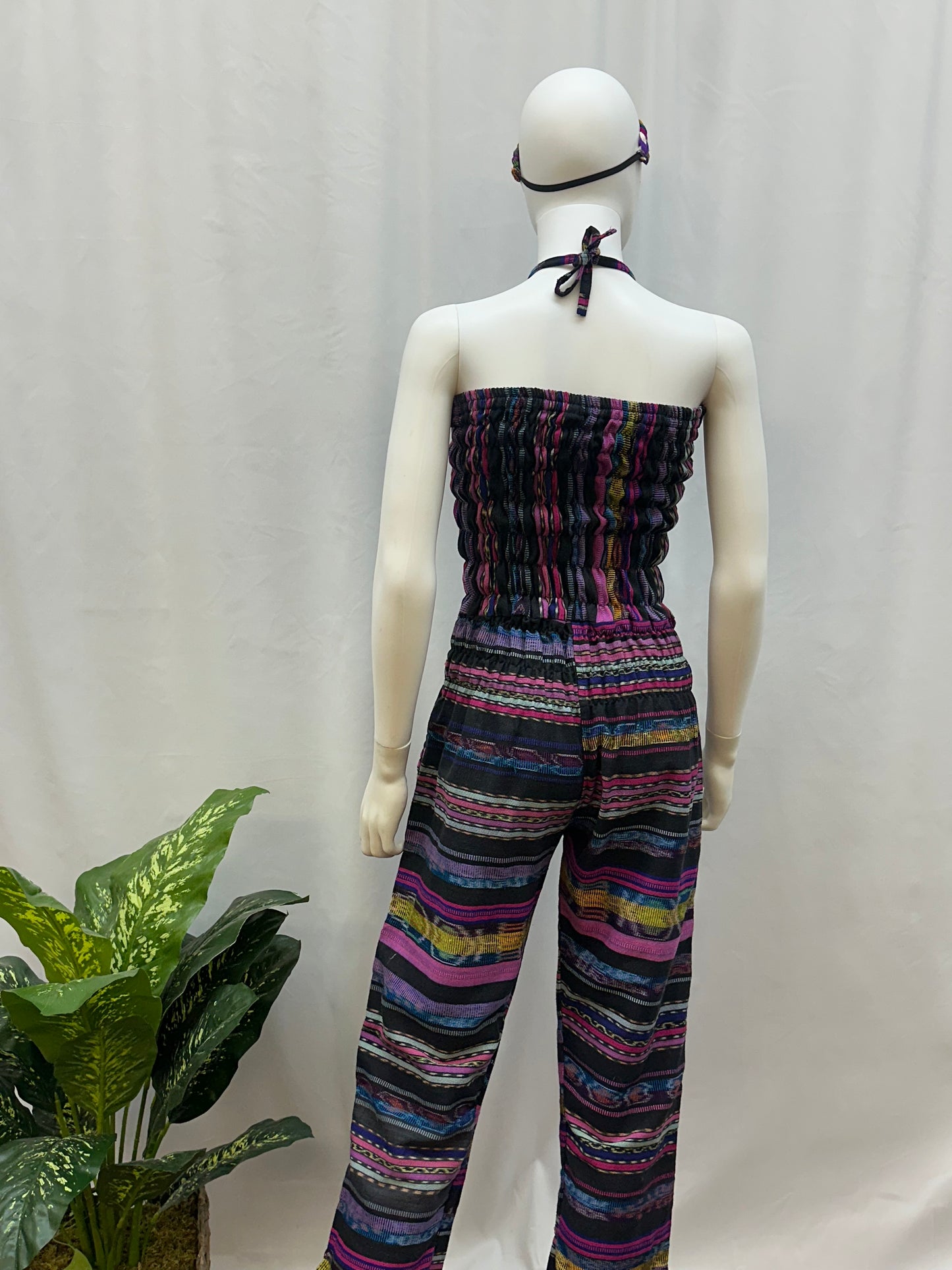 Guatemalan Handwoven Textile Jumpsuit