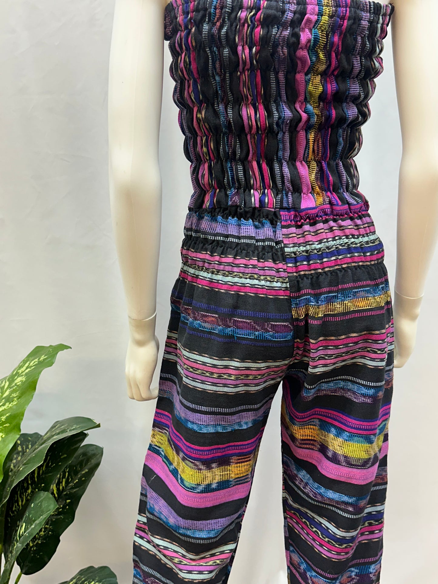 Guatemalan Handwoven Textile Jumpsuit
