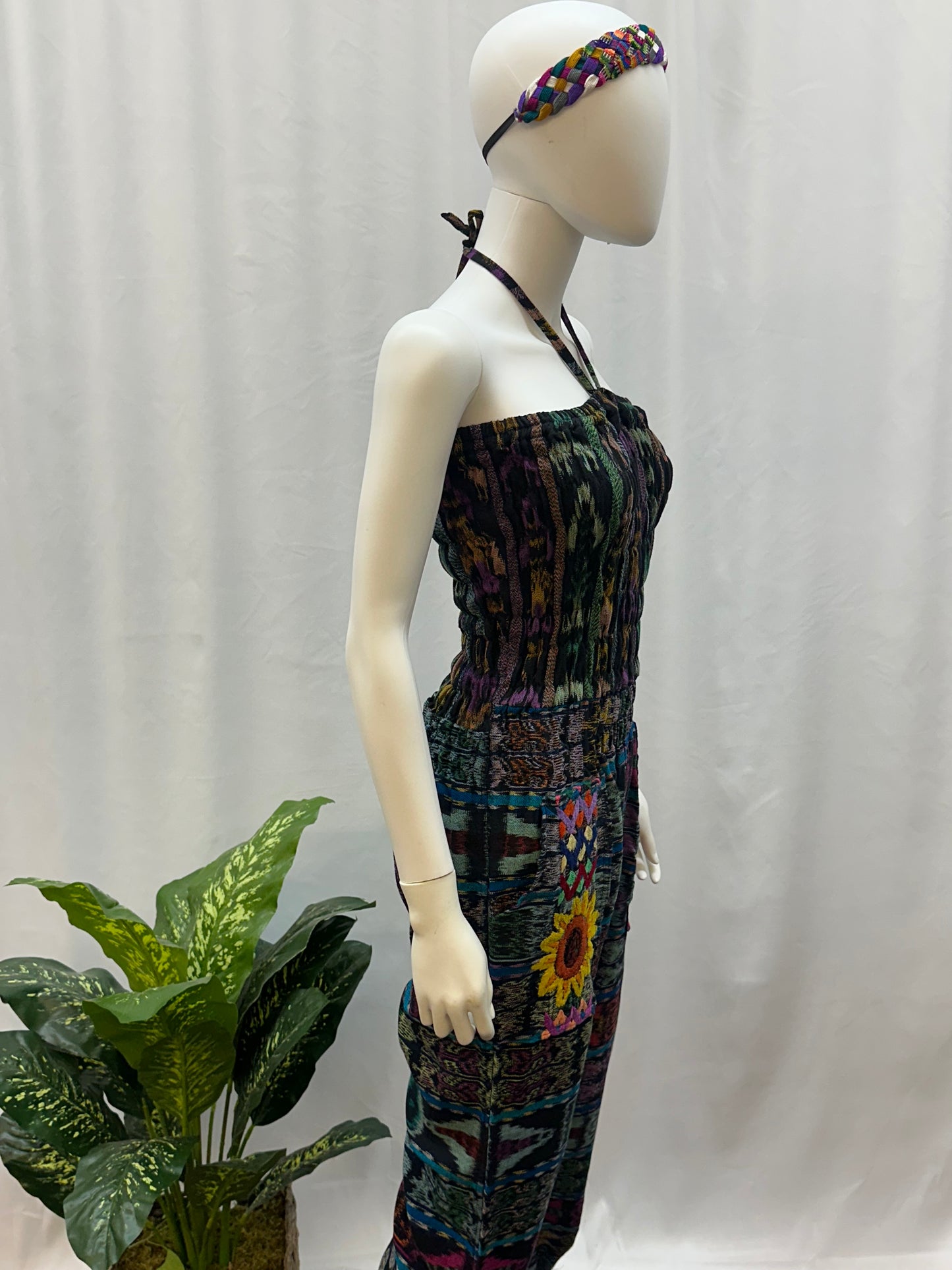 Guatemalan Handwoven Textile Jumpsuit