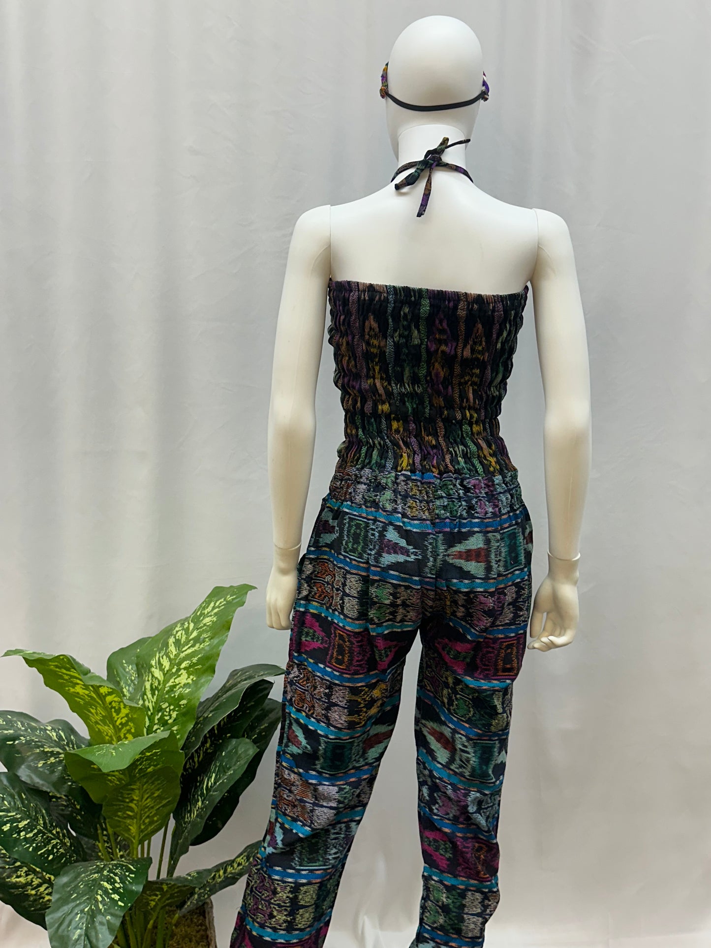 Guatemalan Handwoven Textile Jumpsuit