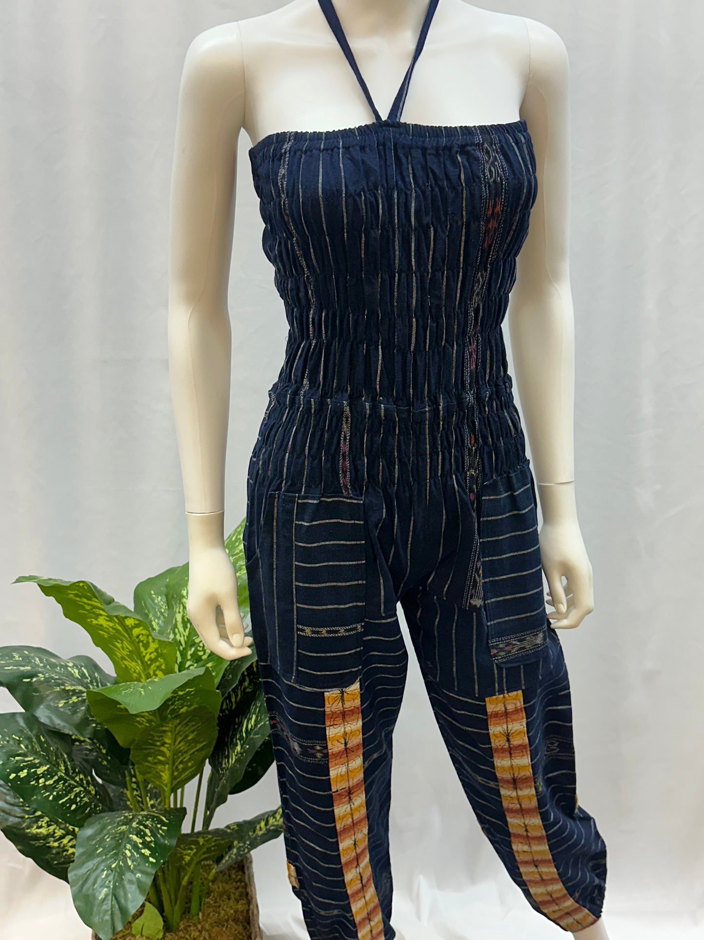 Guatemalan Handwoven Textile Jumpsuit
