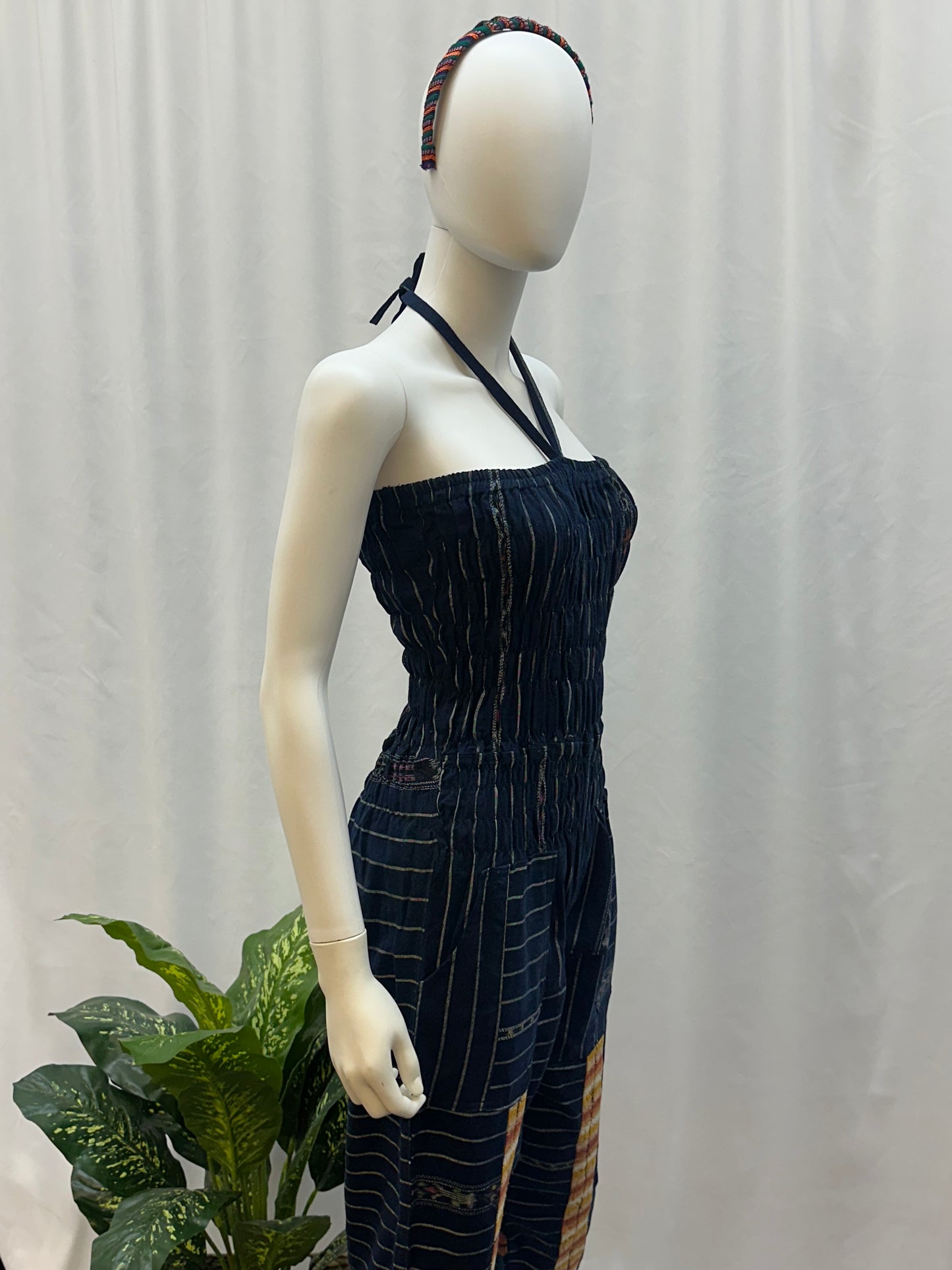 Guatemalan Handwoven Textile Jumpsuit