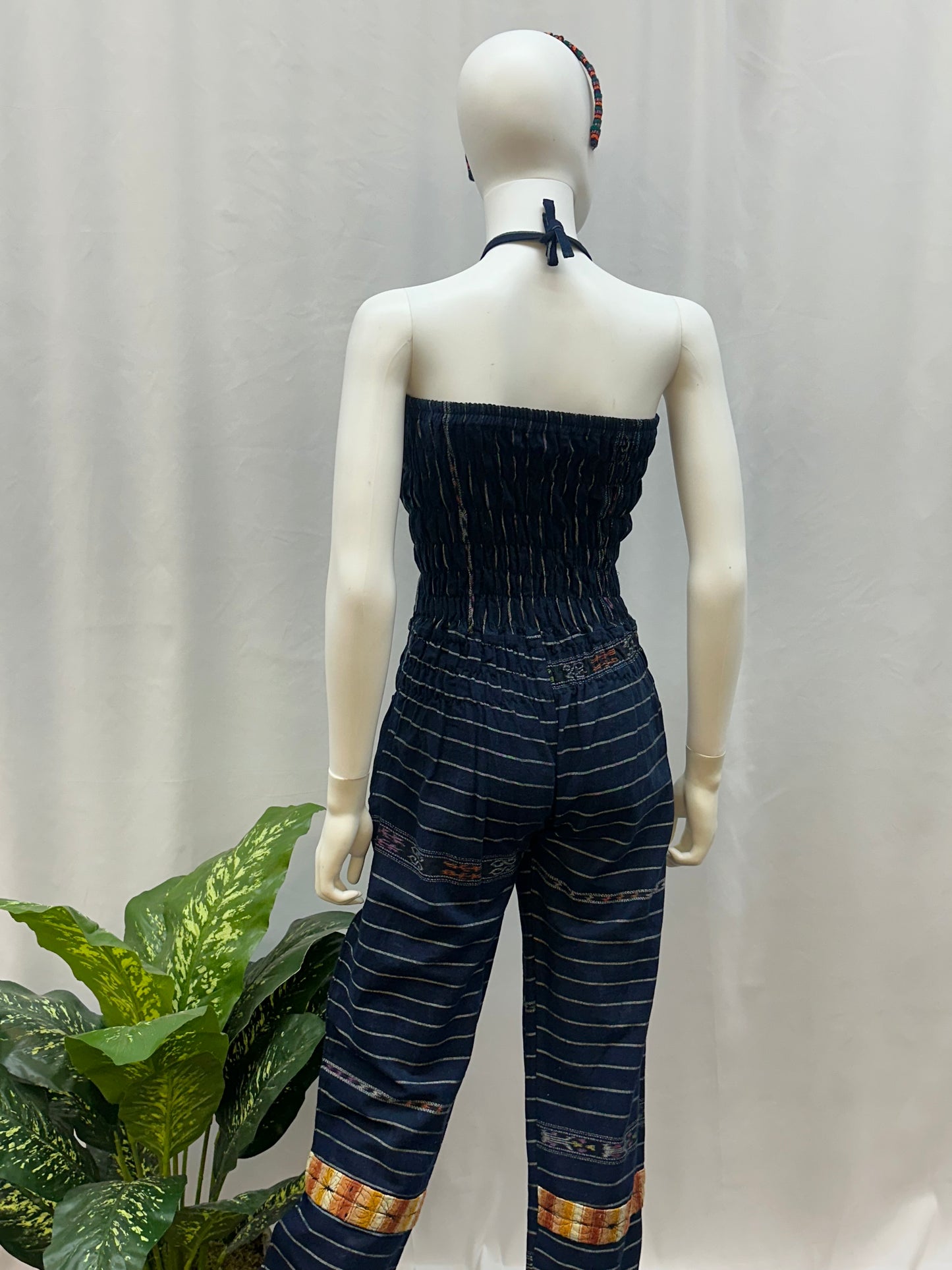 Guatemalan Handwoven Textile Jumpsuit