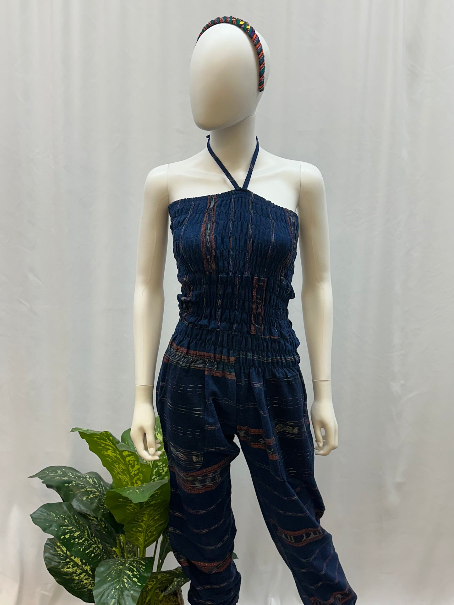 Guatemalan Handwoven Textile Jumpsuit