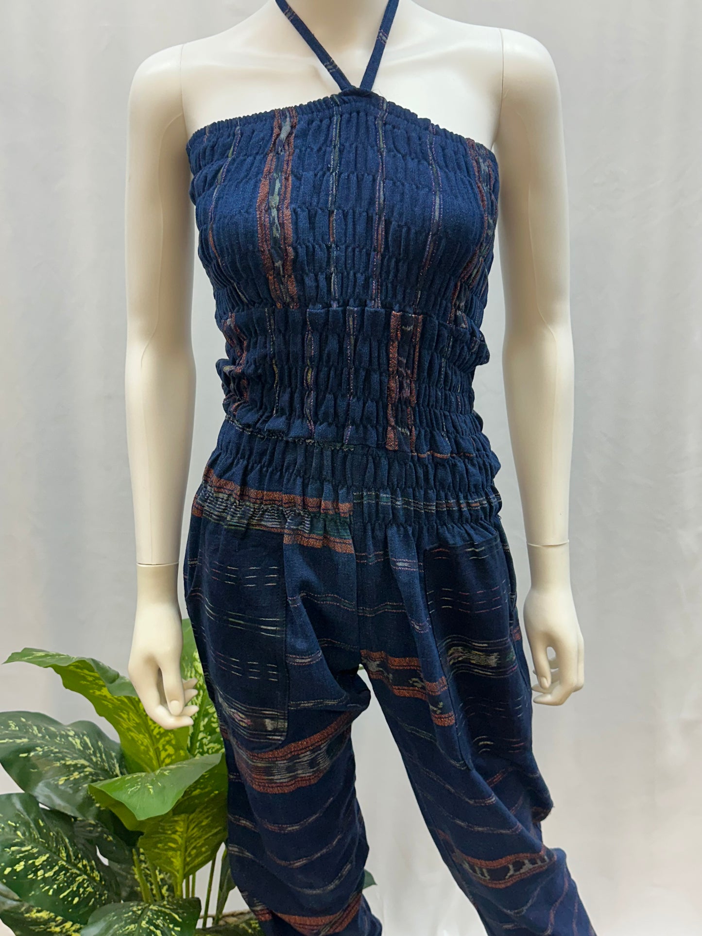 Guatemalan Handwoven Textile Jumpsuit