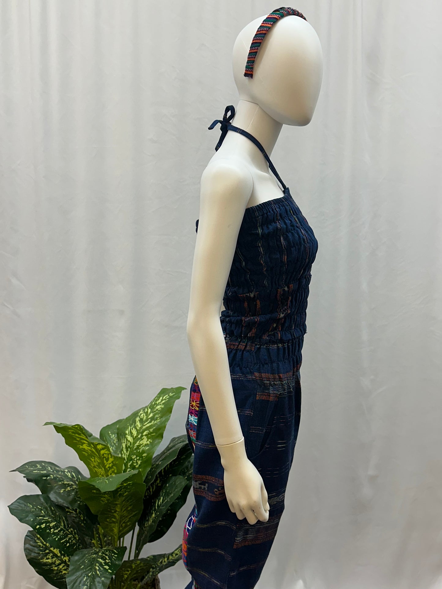 Guatemalan Handwoven Textile Jumpsuit