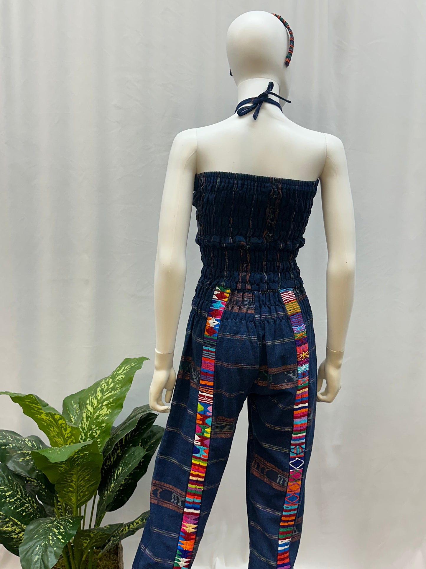 Guatemalan Handwoven Textile Jumpsuit
