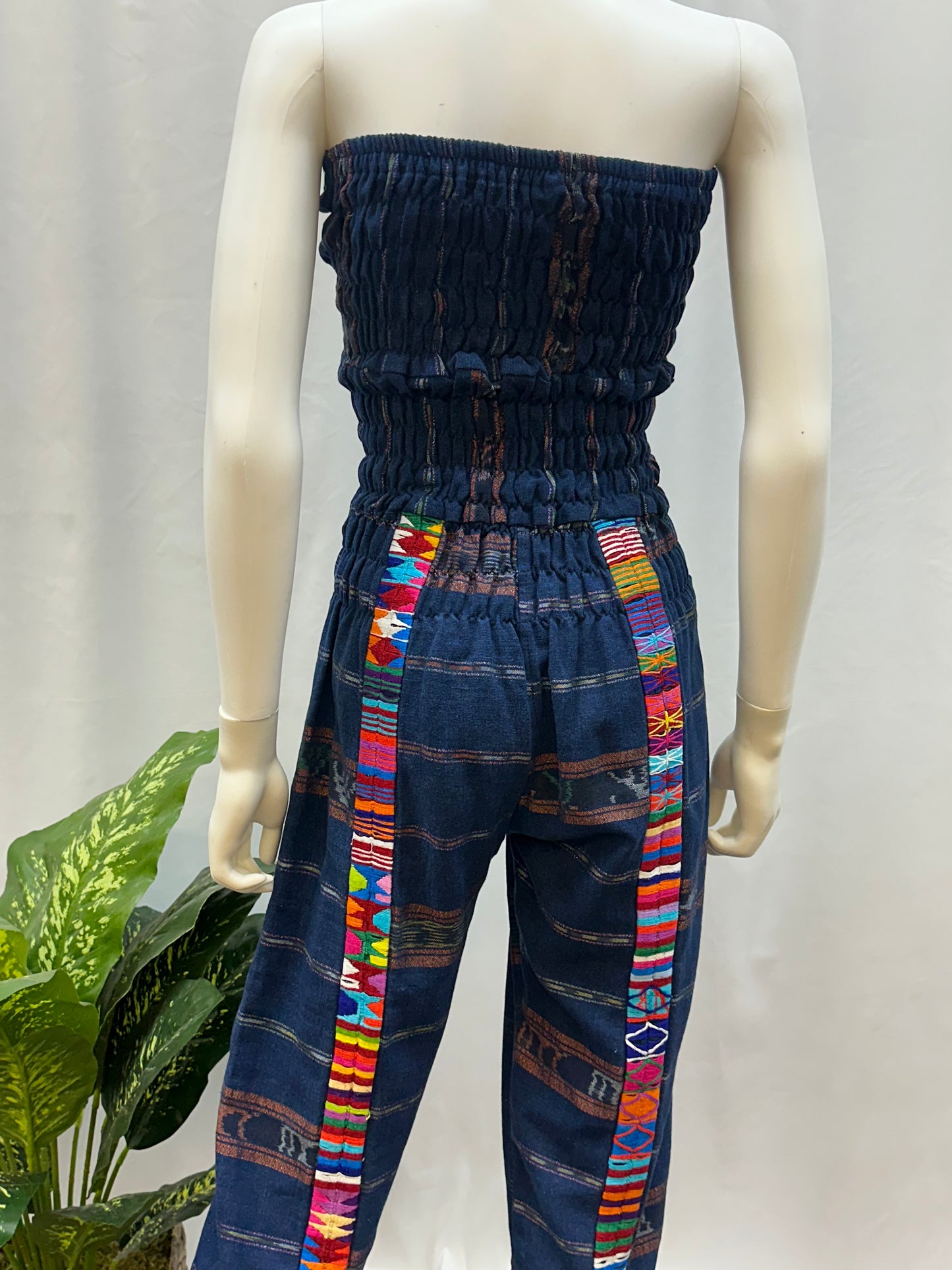 Guatemalan Handwoven Textile Jumpsuit