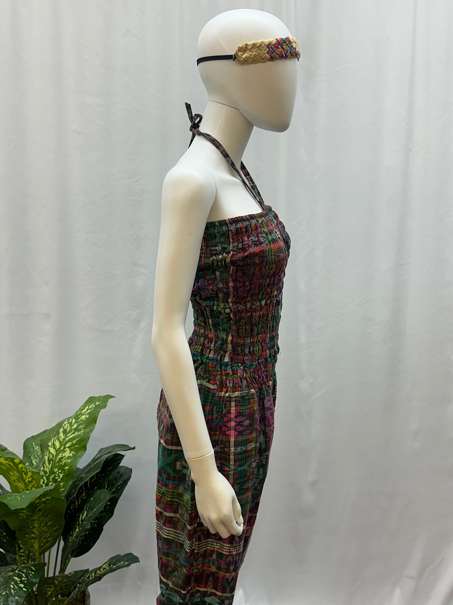 Guatemalan Handwoven Textile Jumpsuit