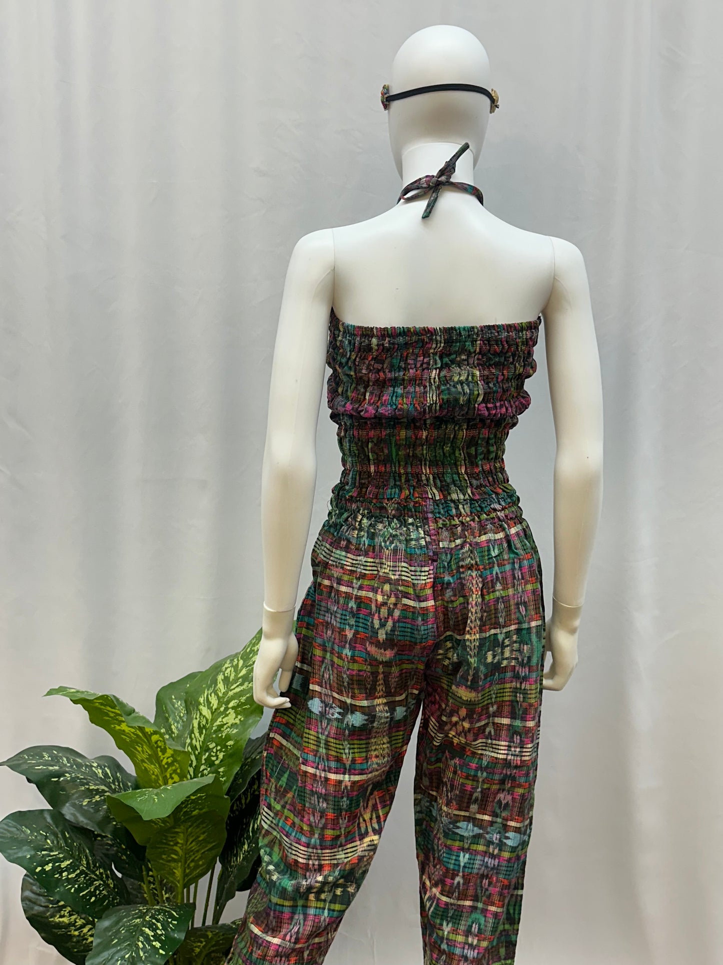 Guatemalan Handwoven Textile Jumpsuit