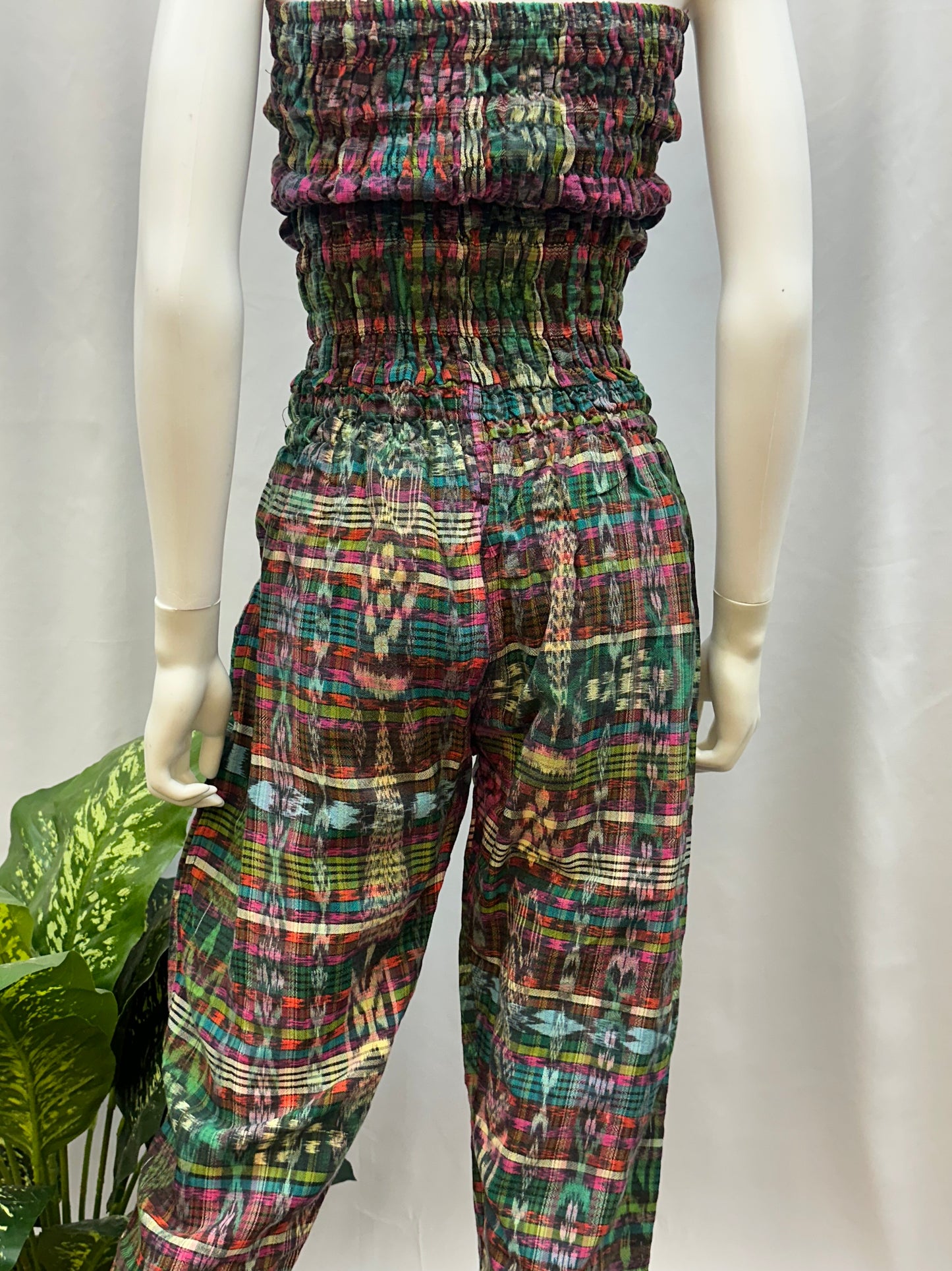 Guatemalan Handwoven Textile Jumpsuit