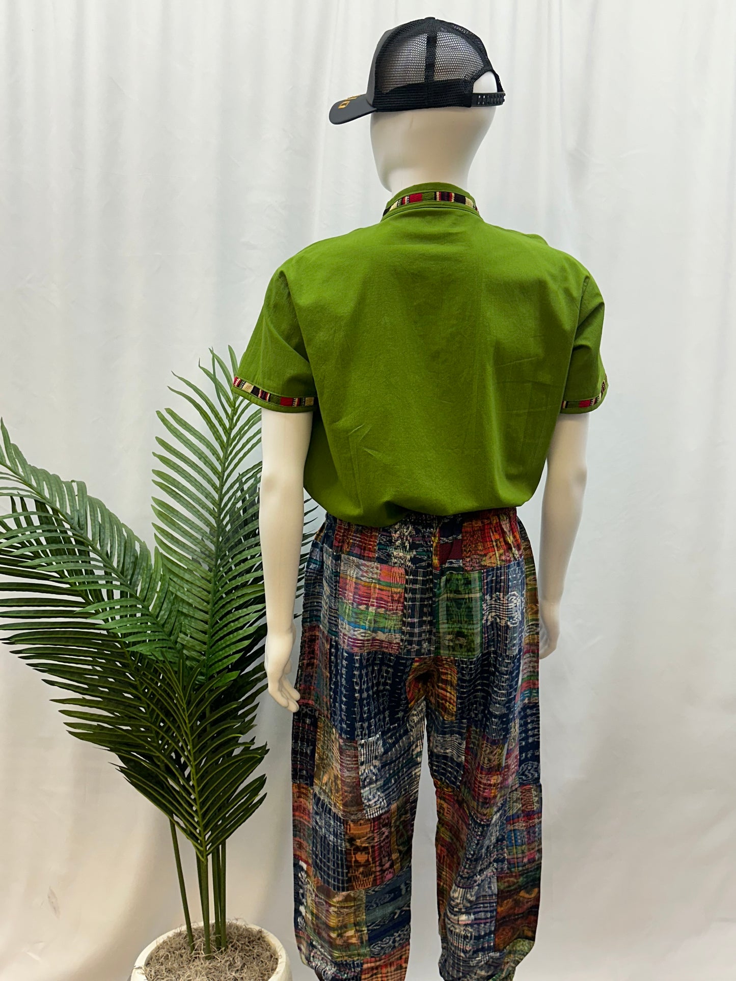 Guatemalan Handwoven Patchwork Joggers