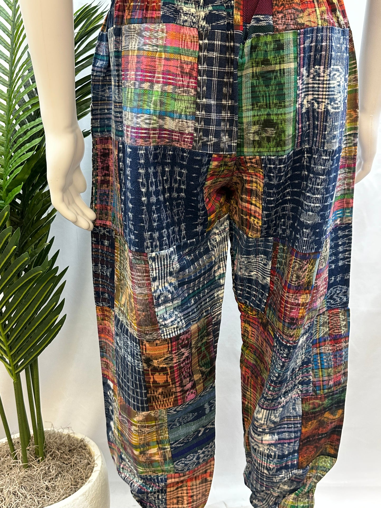 Guatemalan Handwoven Patchwork Joggers