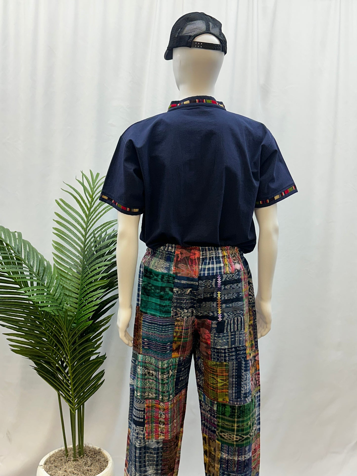 Guatemalan Handwoven Patchwork Joggers
