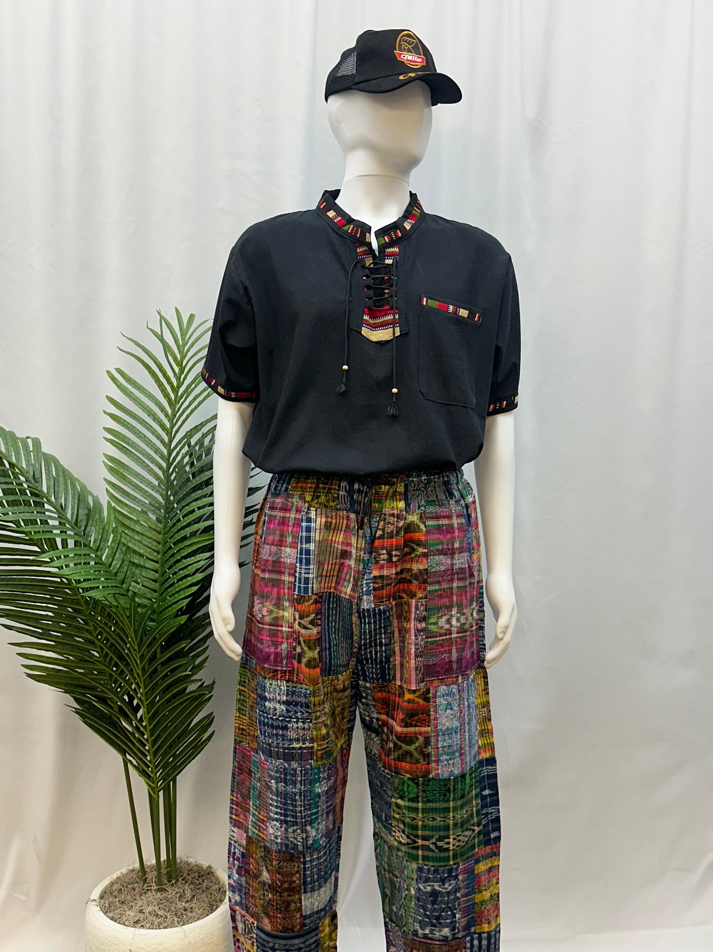 Guatemalan Handwoven Patchwork Pants