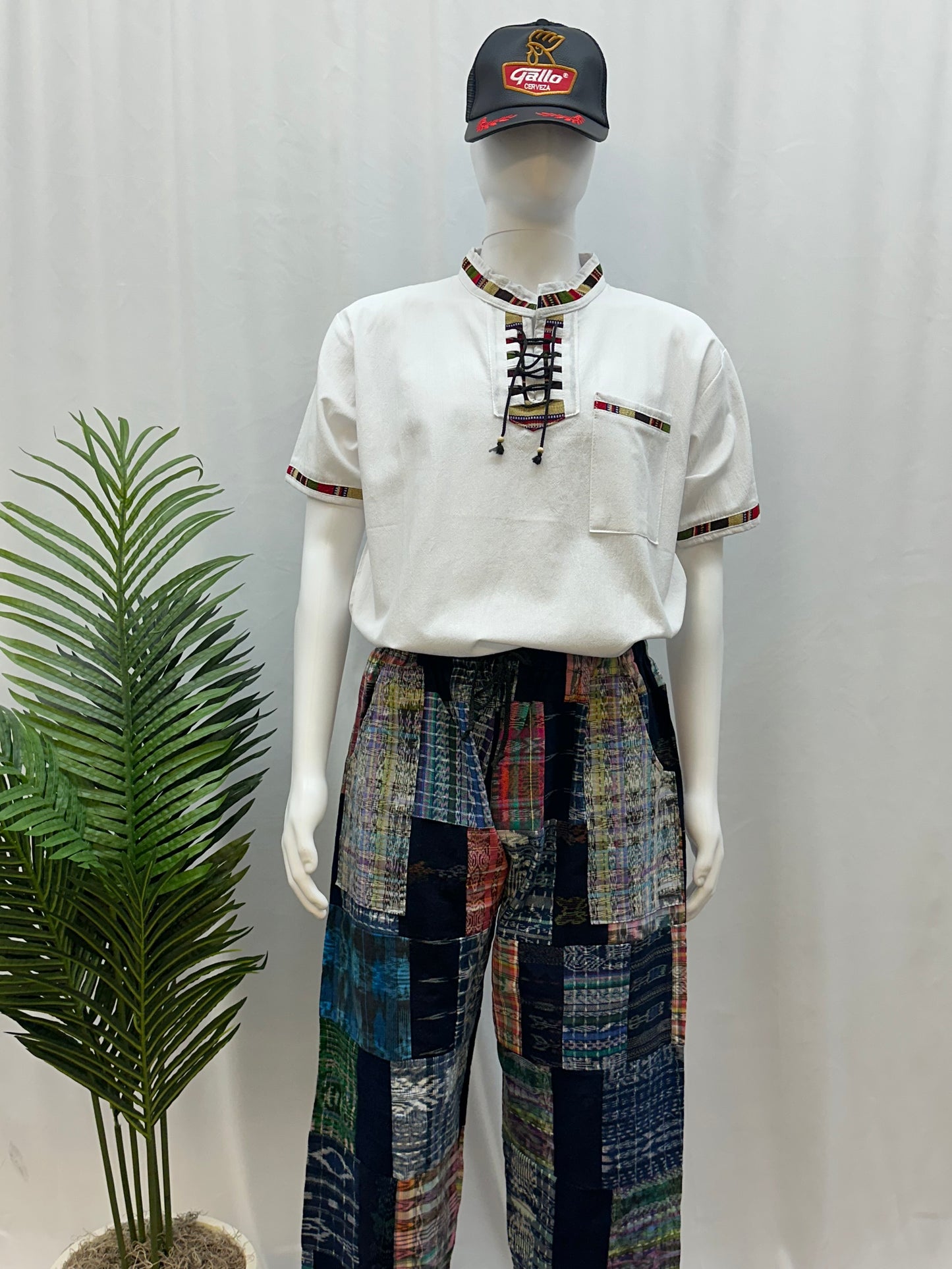 Guatemalan Handwoven Patchwork Pants