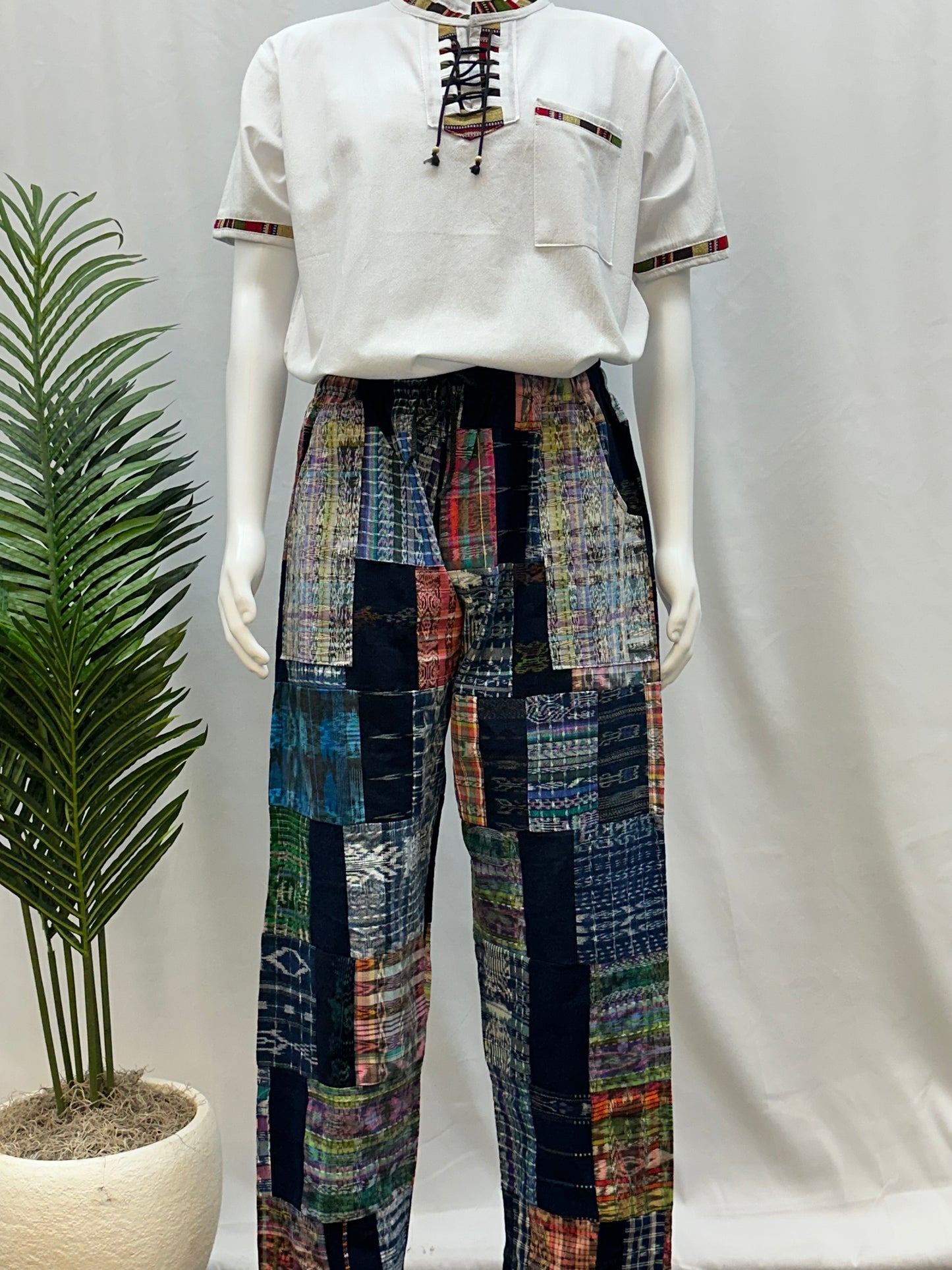 Guatemalan Handwoven Patchwork Pants